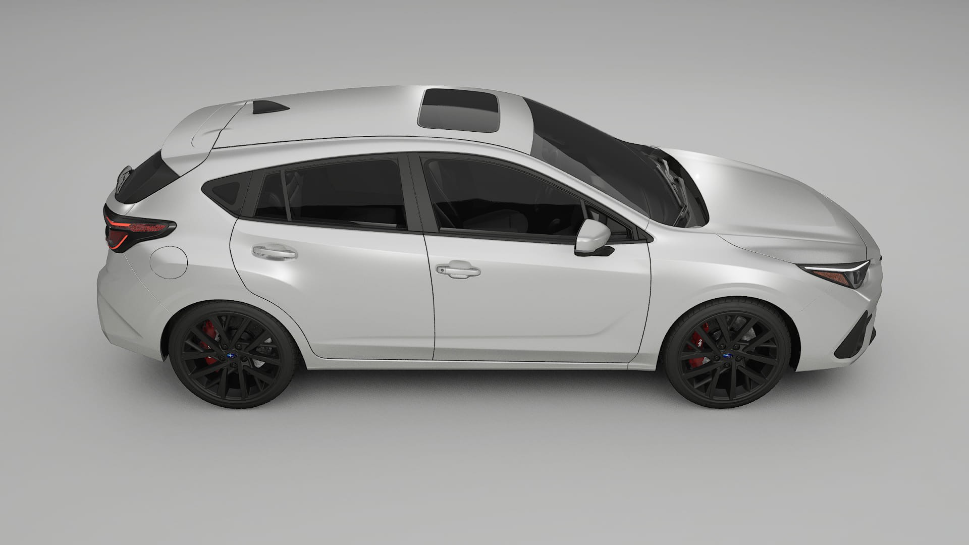 Subaru Impreza GU Film de Protecție pentru Vopsea TPU | OPAL PPF cu Schimbare de Culoare – Kit Complet Predecupat