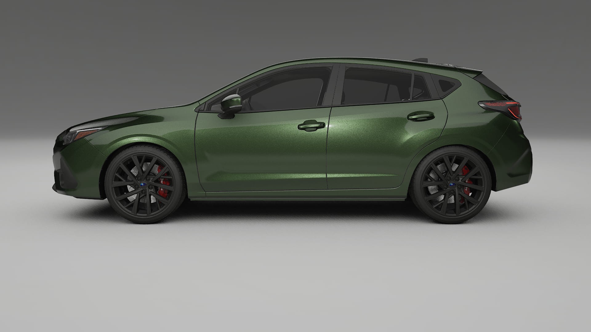 Subaru Impreza GU Film de Protecție pentru Vopsea TPU | LAGOON PPF cu Schimbare de Culoare – Kit Complet Predecupat