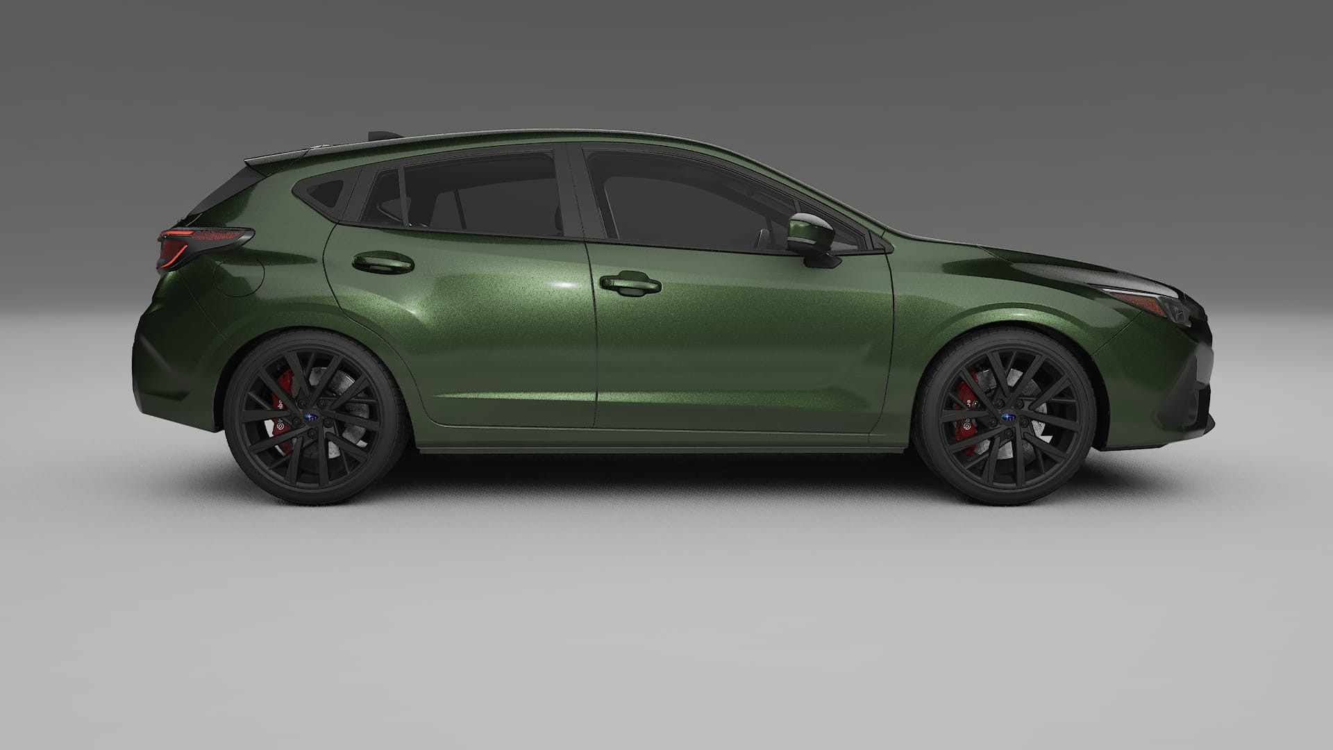 Subaru Impreza GU Film de Protecție pentru Vopsea TPU | LAGOON PPF cu Schimbare de Culoare – Kit Complet Predecupat