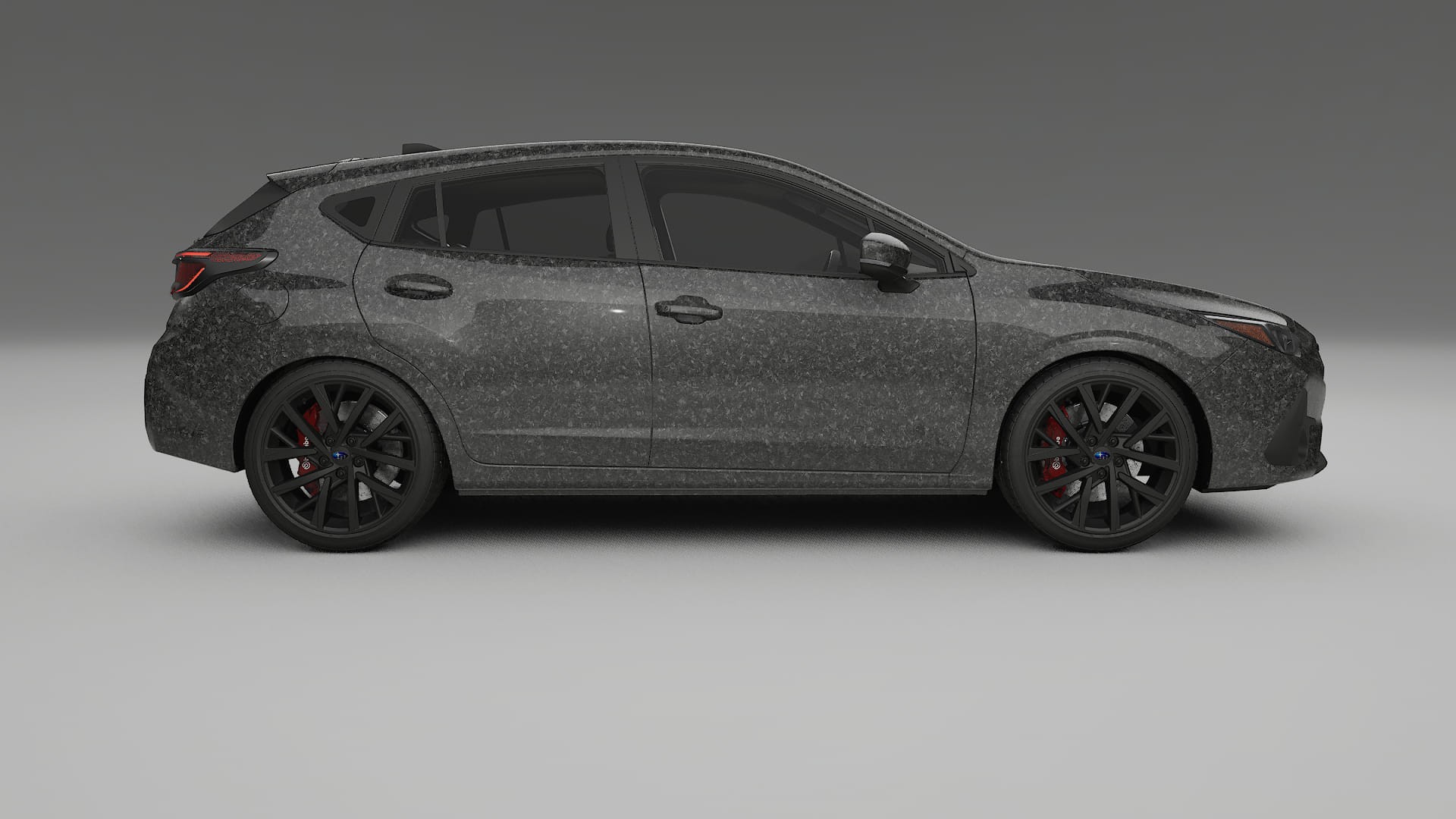 Subaru Impreza GU Film de Protecție pentru Vopsea TPU | FORGED S PPF cu Schimbare de Culoare – Kit Complet Predecupat