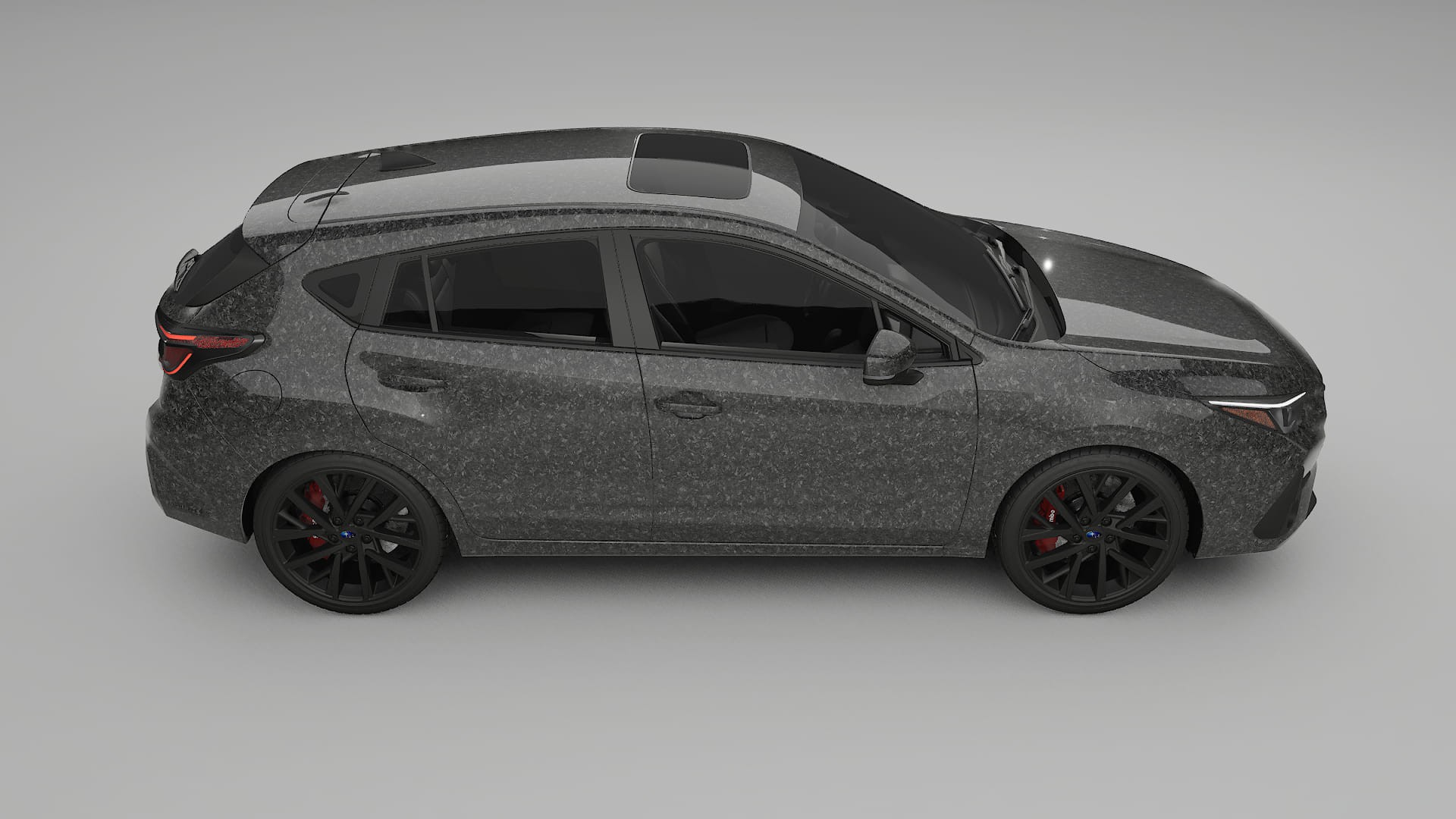 Subaru Impreza GU Film de Protecție pentru Vopsea TPU | FORGED S PPF cu Schimbare de Culoare – Kit Complet Predecupat