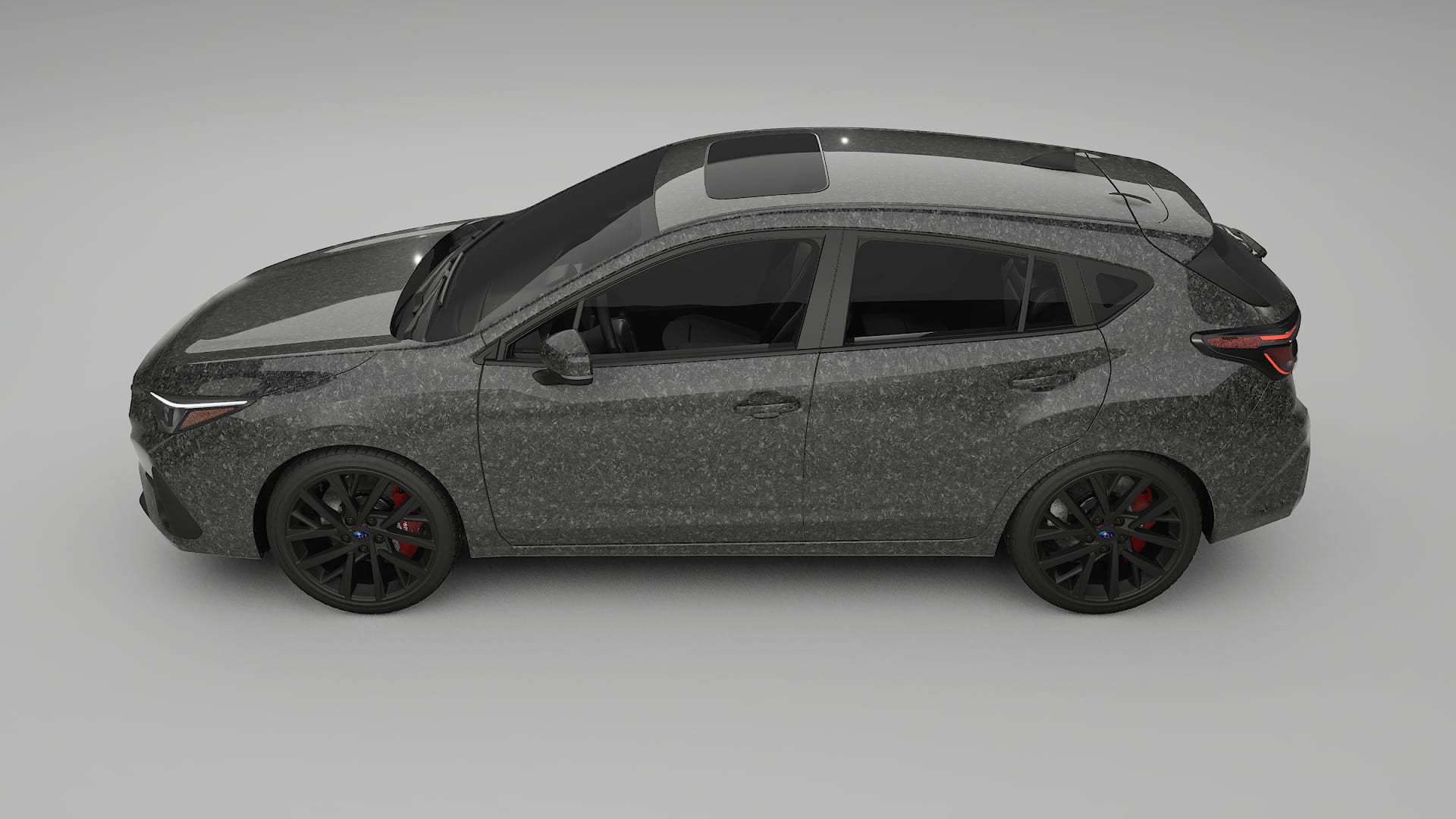 Subaru Impreza GU Film de Protecție pentru Vopsea TPU | FORGED S PPF cu Schimbare de Culoare – Kit Complet Predecupat