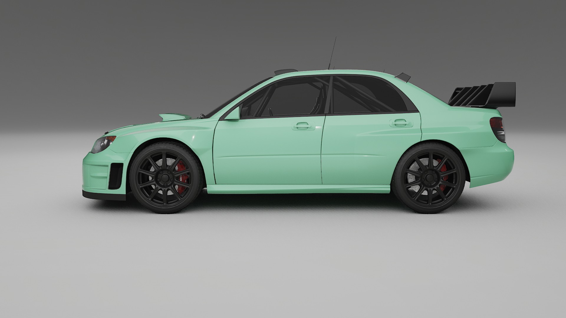 Subaru Impreza WRC GD Film de Protecție pentru Vopsea TPU | DUSTY PPF cu Schimbare de Culoare – Kit Complet Predecupat