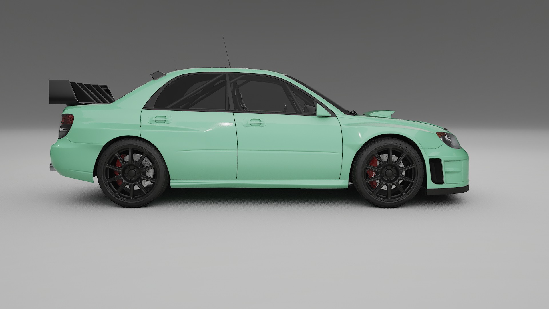 Subaru Impreza WRC GD Film de Protecție pentru Vopsea TPU | DUSTY PPF cu Schimbare de Culoare – Kit Complet Predecupat