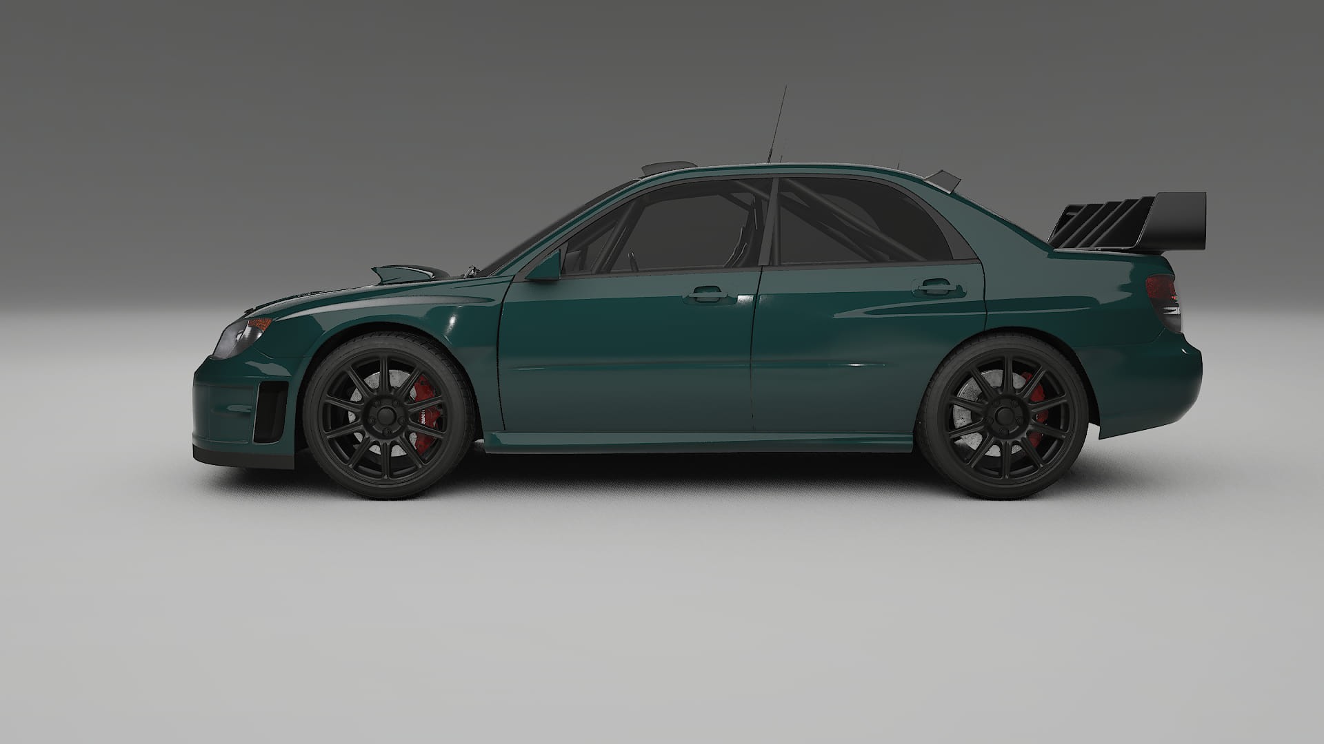 Subaru Impreza WRC GD Film de Protecție pentru Vopsea TPU | INFERNO PPF cu Schimbare de Culoare – Kit Complet Predecupat