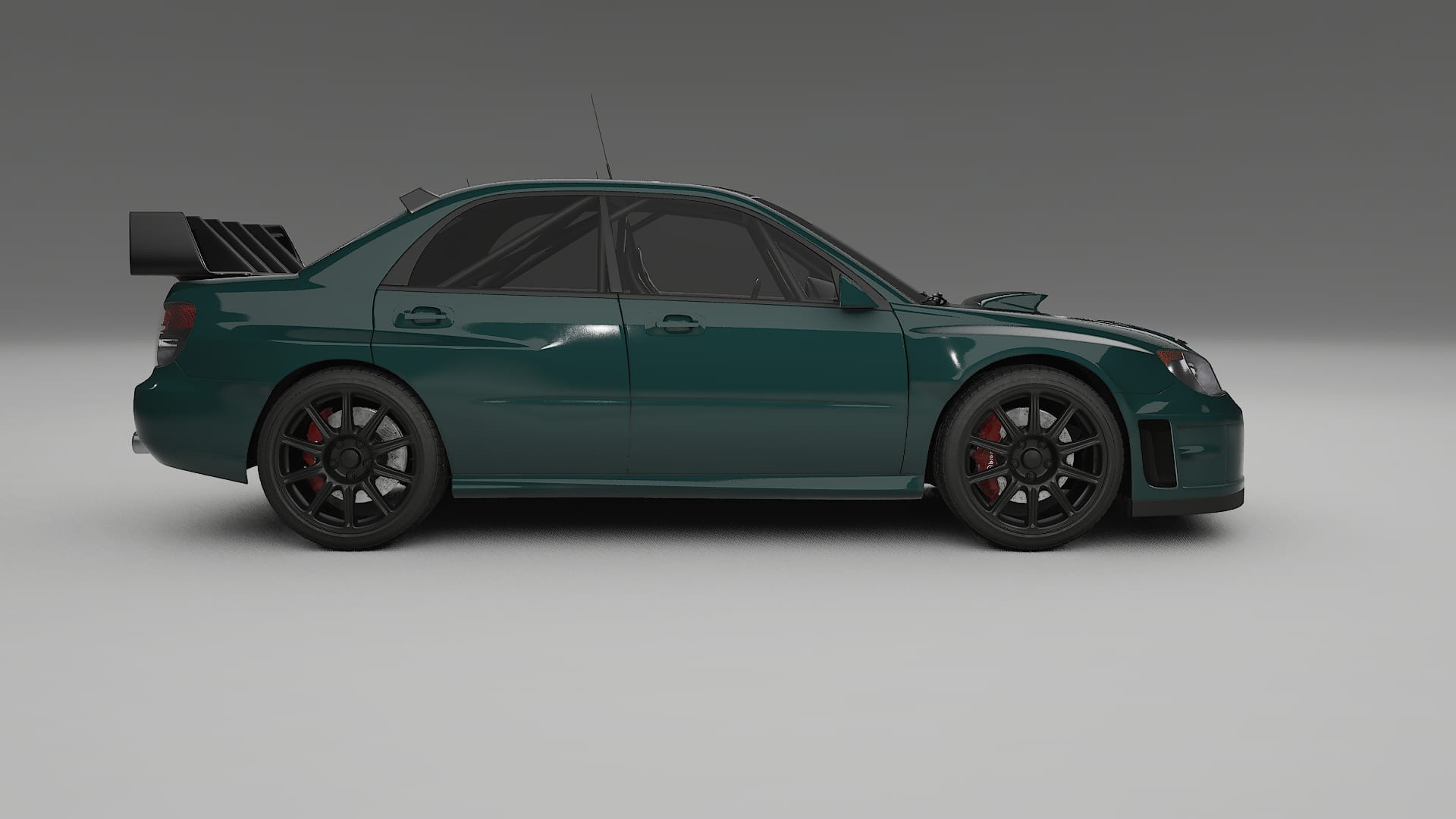 Subaru Impreza WRC GD Film de Protecție pentru Vopsea TPU | INFERNO PPF cu Schimbare de Culoare – Kit Complet Predecupat