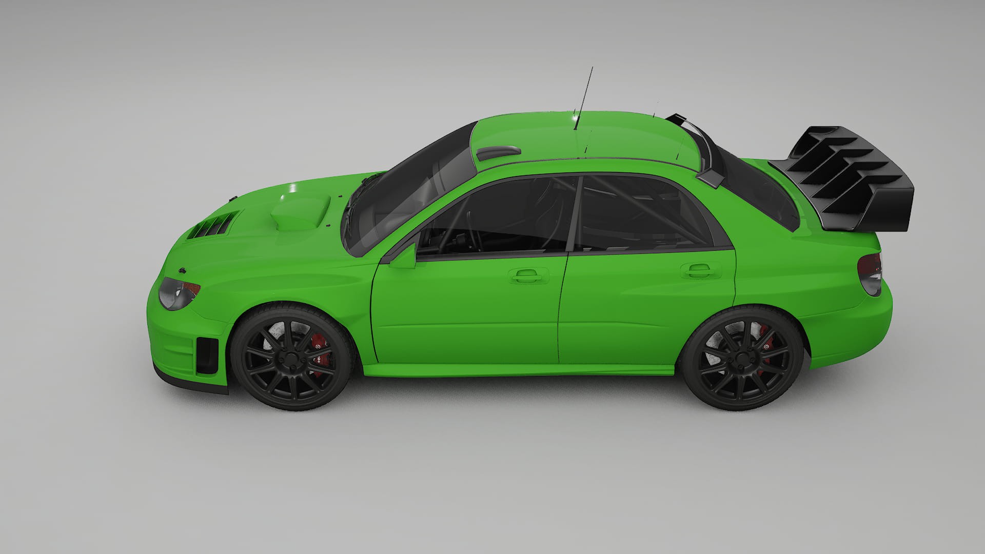 Subaru Impreza WRC GD Film de Protecție pentru Vopsea TPU | VENOM PPF cu Schimbare de Culoare – Kit Complet Predecupat