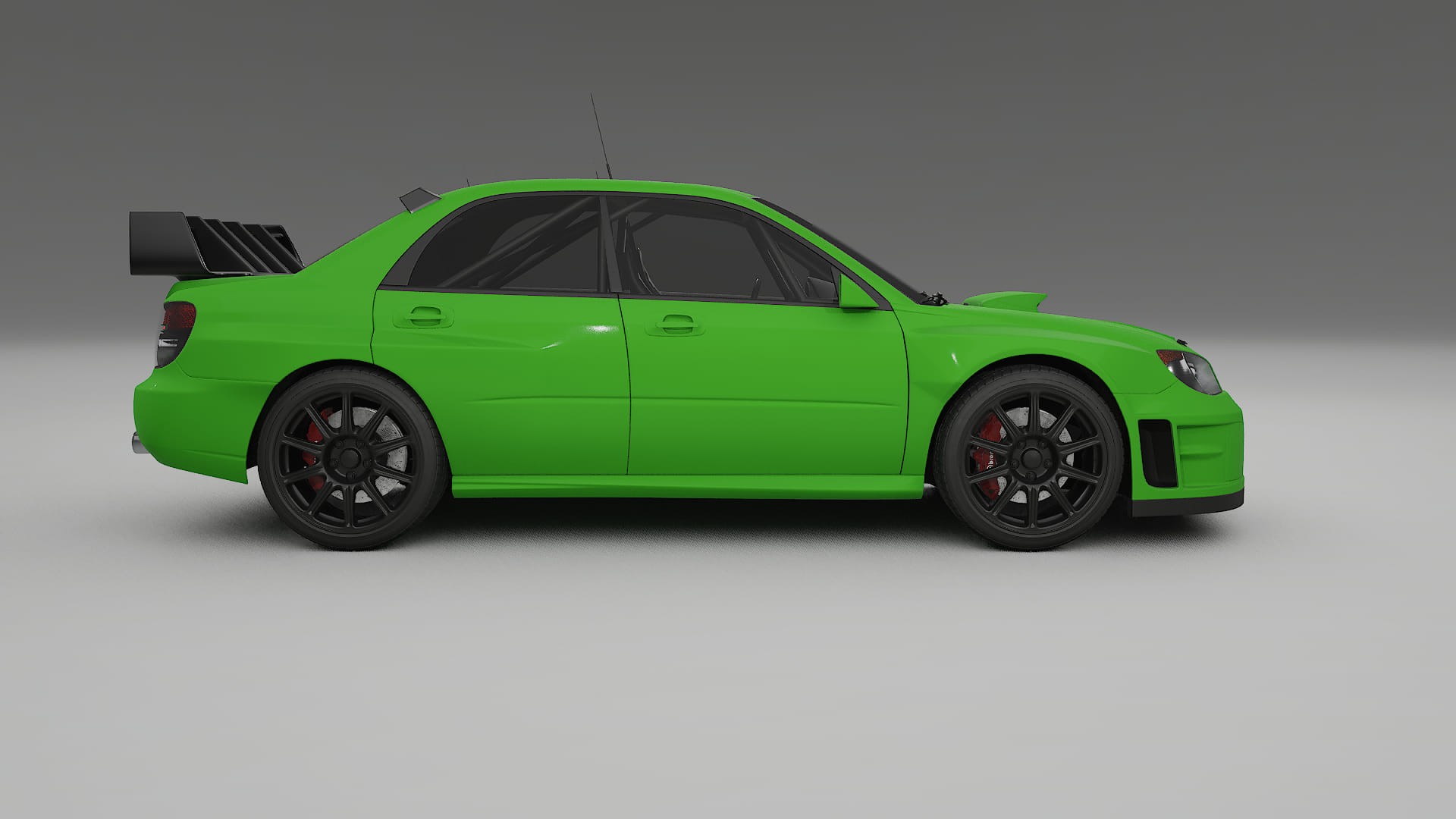 Subaru Impreza WRC GD Film de Protecție pentru Vopsea TPU | VENOM PPF cu Schimbare de Culoare – Kit Complet Predecupat