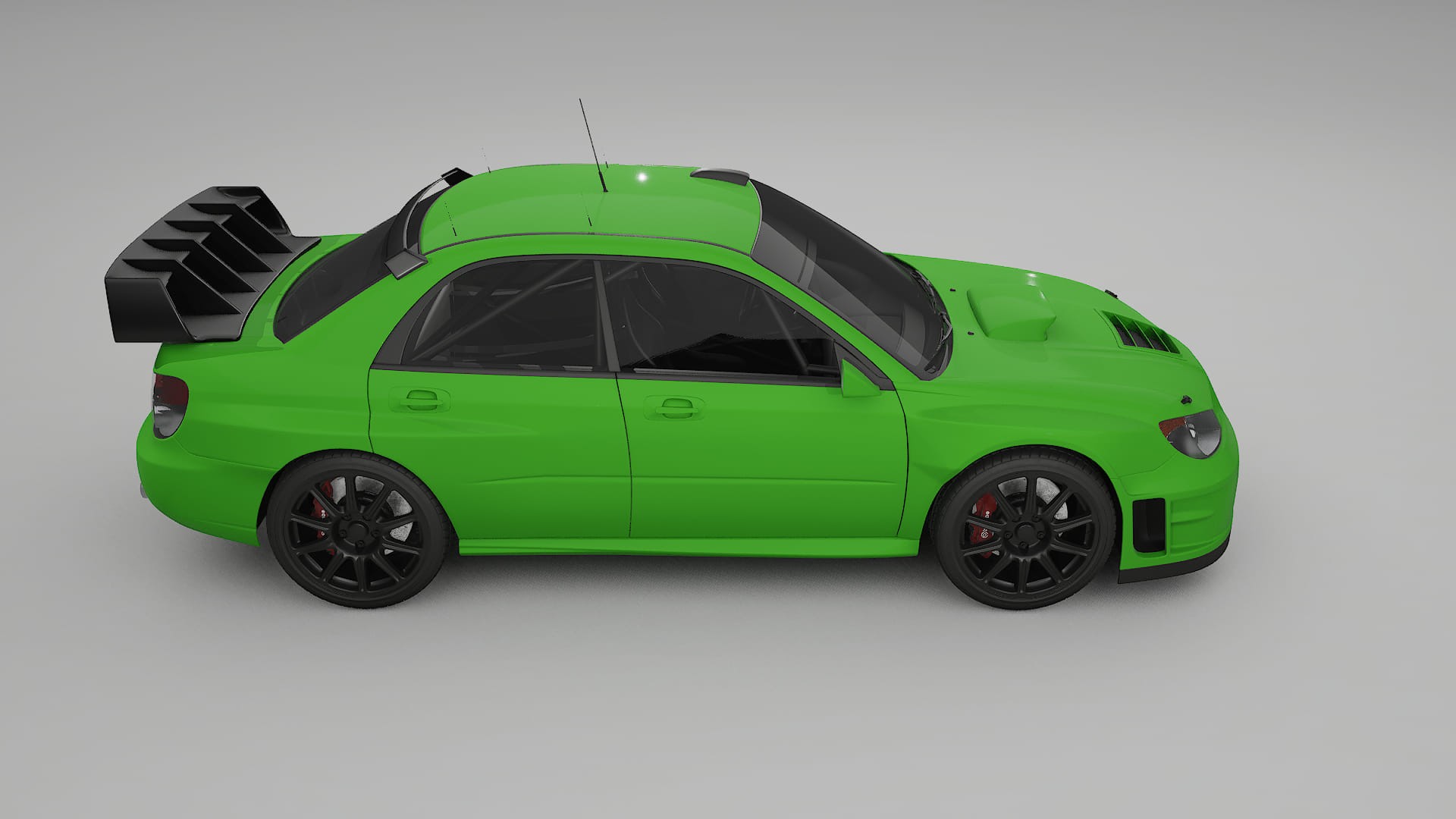 Subaru Impreza WRC GD Film de Protecție pentru Vopsea TPU | VENOM PPF cu Schimbare de Culoare – Kit Complet Predecupat