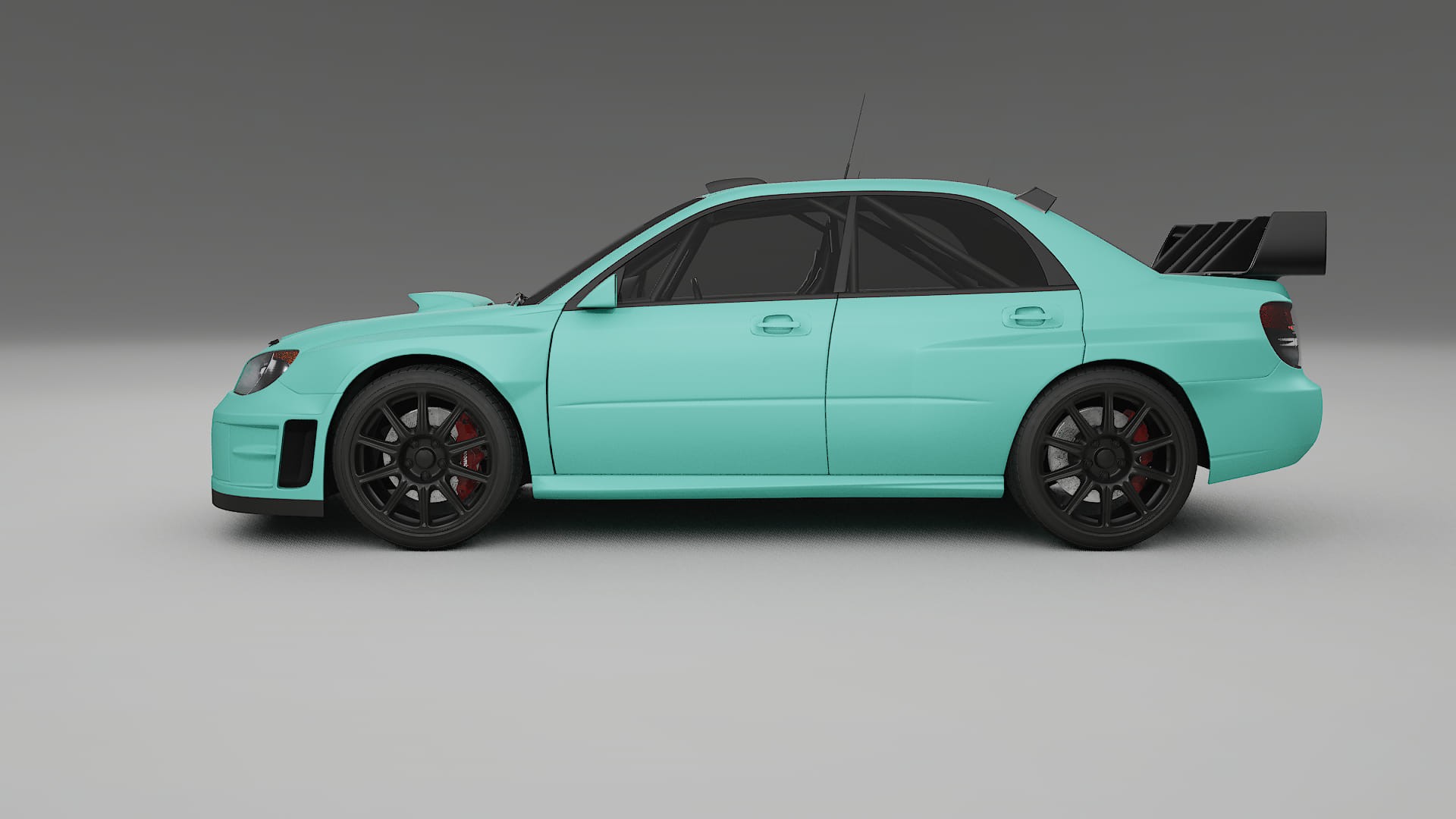 Subaru Impreza WRC GD Film de Protecție pentru Vopsea TPU | FROST PPF cu Schimbare de Culoare – Kit Complet Predecupat