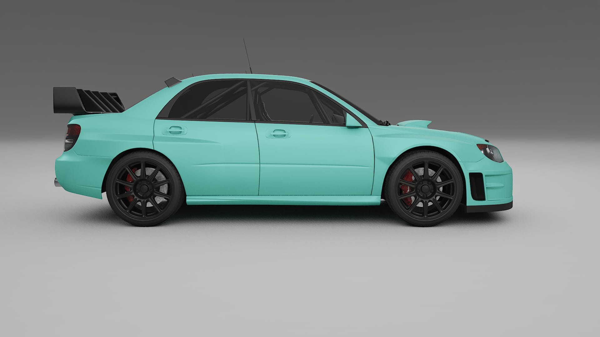 Subaru Impreza WRC GD Film de Protecție pentru Vopsea TPU | FROST PPF cu Schimbare de Culoare – Kit Complet Predecupat