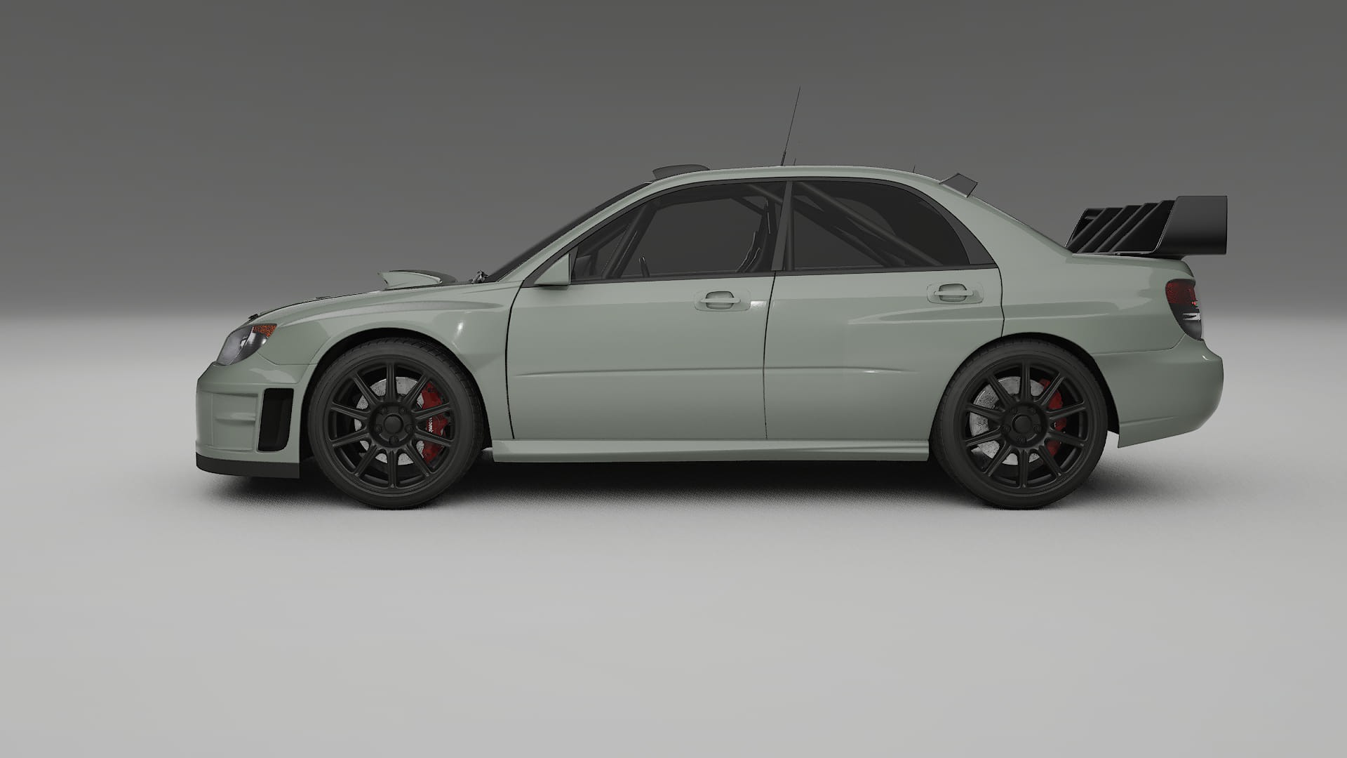 Subaru Impreza WRC GD Film de Protecție pentru Vopsea TPU | SLATE PPF cu Schimbare de Culoare – Kit Complet Predecupat