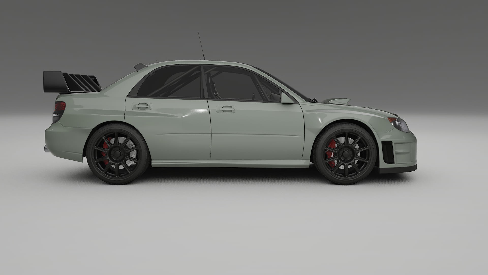 Subaru Impreza WRC GD Film de Protecție pentru Vopsea TPU | SLATE PPF cu Schimbare de Culoare – Kit Complet Predecupat