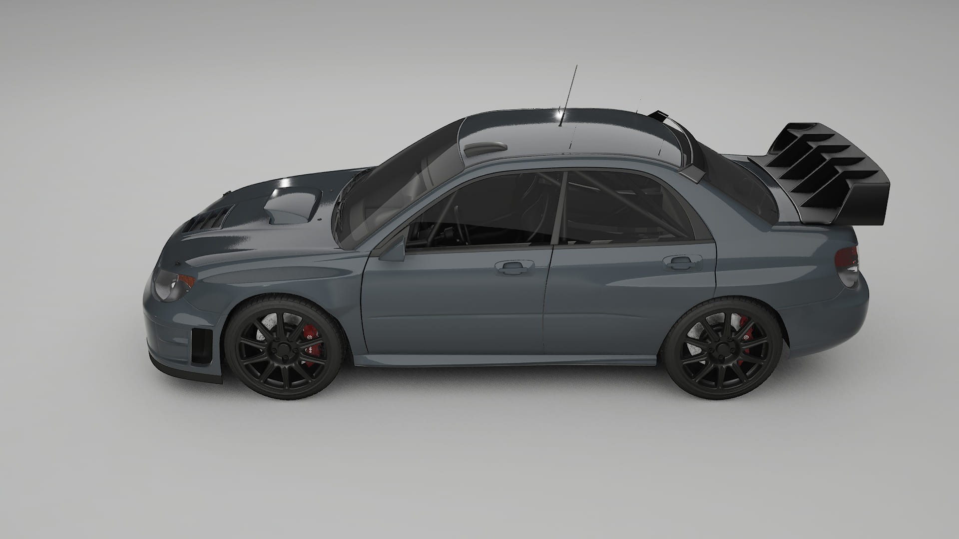 Subaru Impreza WRC GD Film de Protecție pentru Vopsea TPU | GRANITE PPF cu Schimbare de Culoare – Kit Complet Predecupat