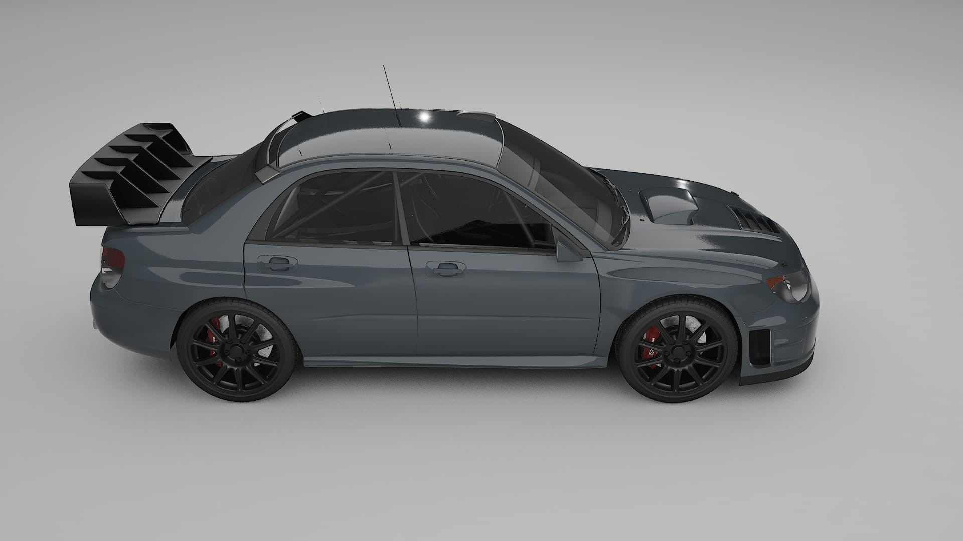 Subaru Impreza WRC GD Film de Protecție pentru Vopsea TPU | GRANITE PPF cu Schimbare de Culoare – Kit Complet Predecupat