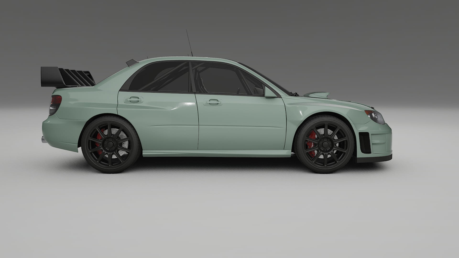 Subaru Impreza WRC GD Film de Protecție pentru Vopsea TPU | CINDER PPF cu Schimbare de Culoare – Kit Complet Predecupat