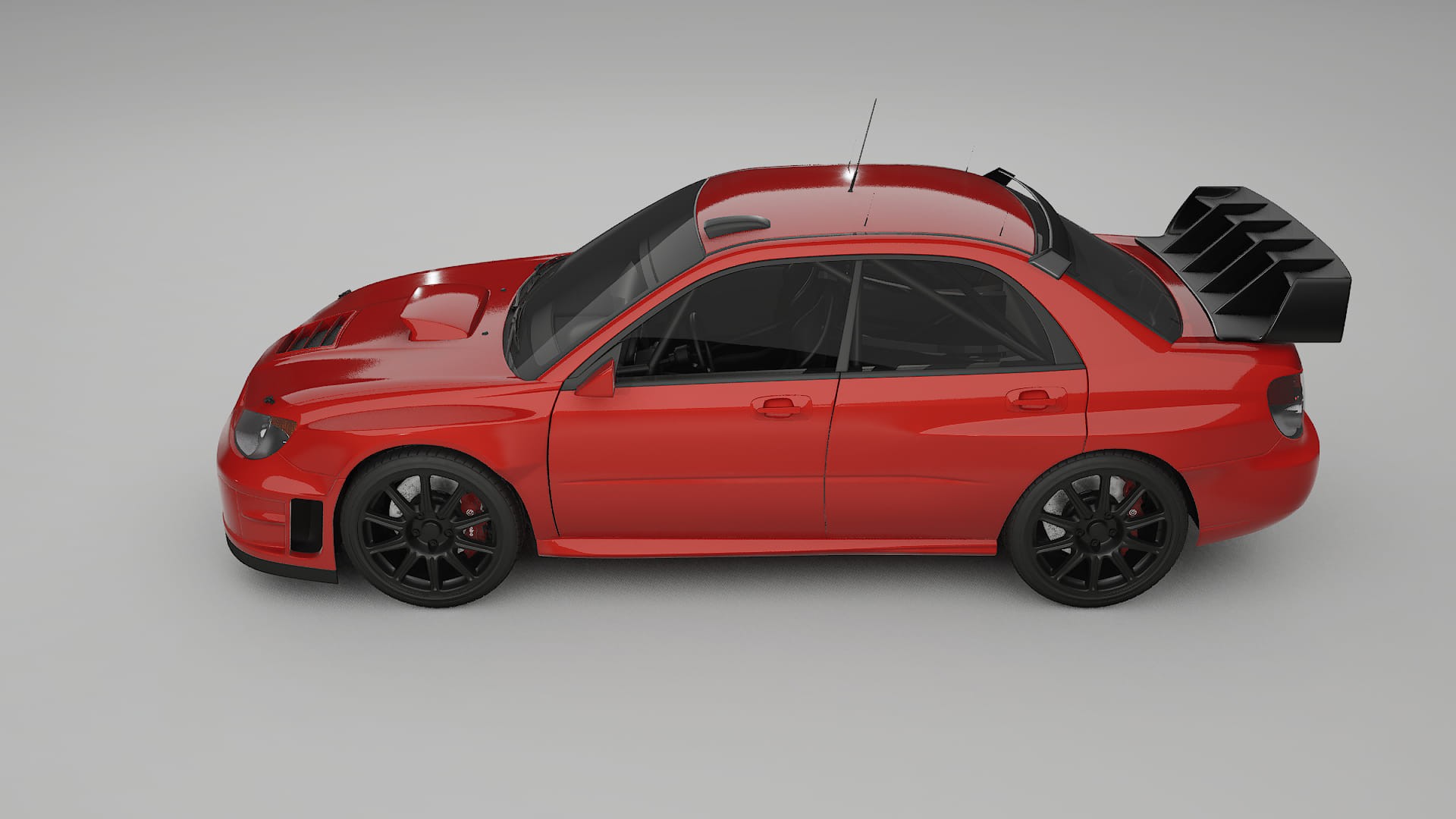 Subaru Impreza WRC GD Film de Protecție pentru Vopsea TPU | BLAZE PPF cu Schimbare de Culoare – Kit Complet Predecupat