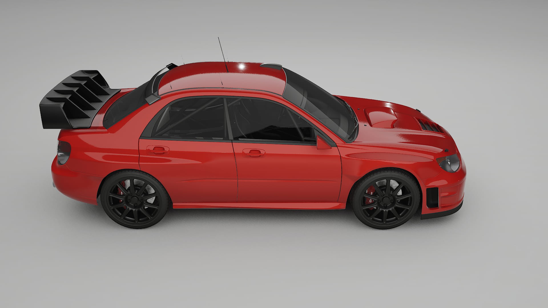 Subaru Impreza WRC GD Film de Protecție pentru Vopsea TPU | BLAZE PPF cu Schimbare de Culoare – Kit Complet Predecupat