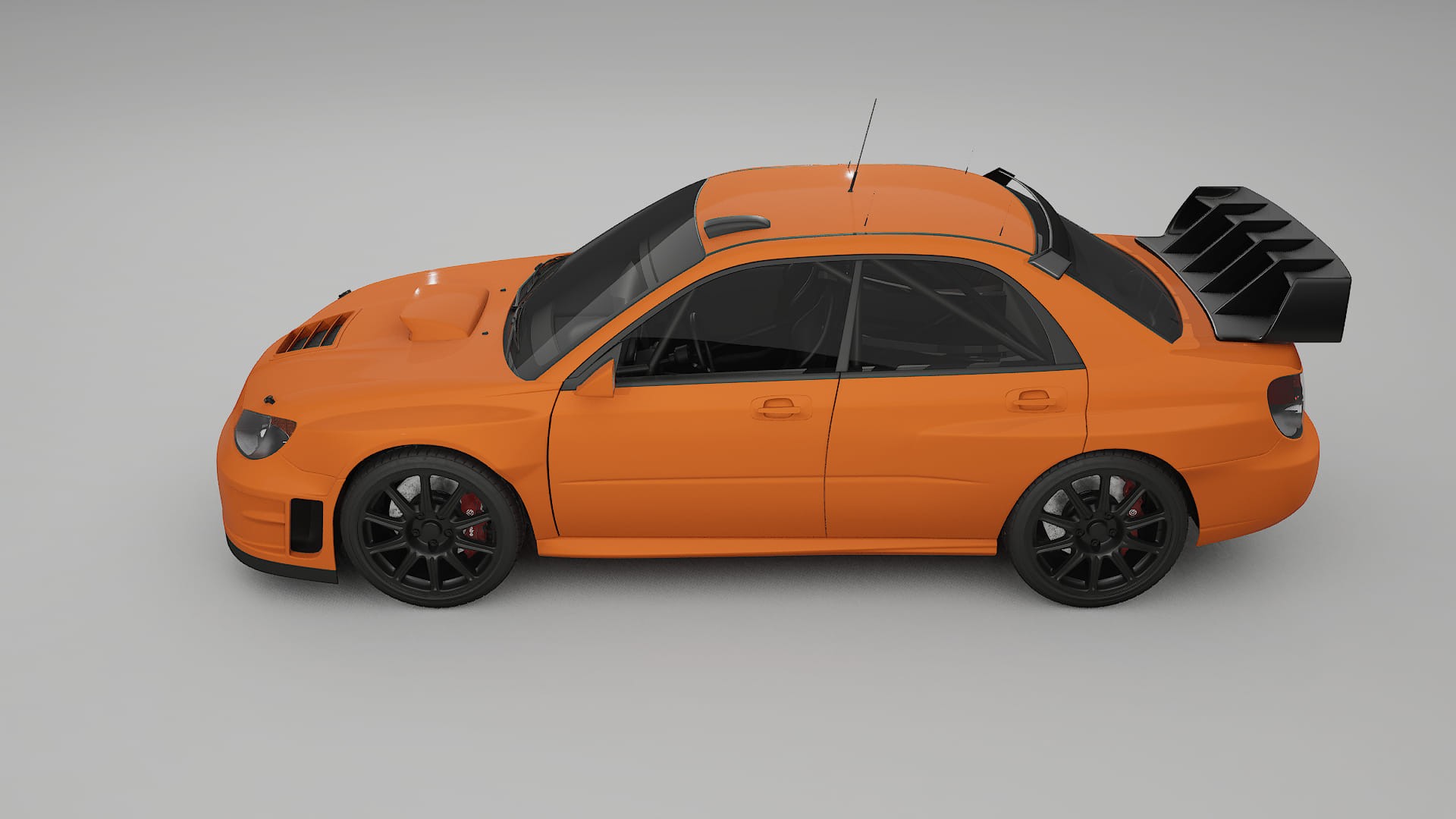 Subaru Impreza WRC GD Film de Protecție pentru Vopsea TPU | ROCKET PPF cu Schimbare de Culoare – Kit Complet Predecupat