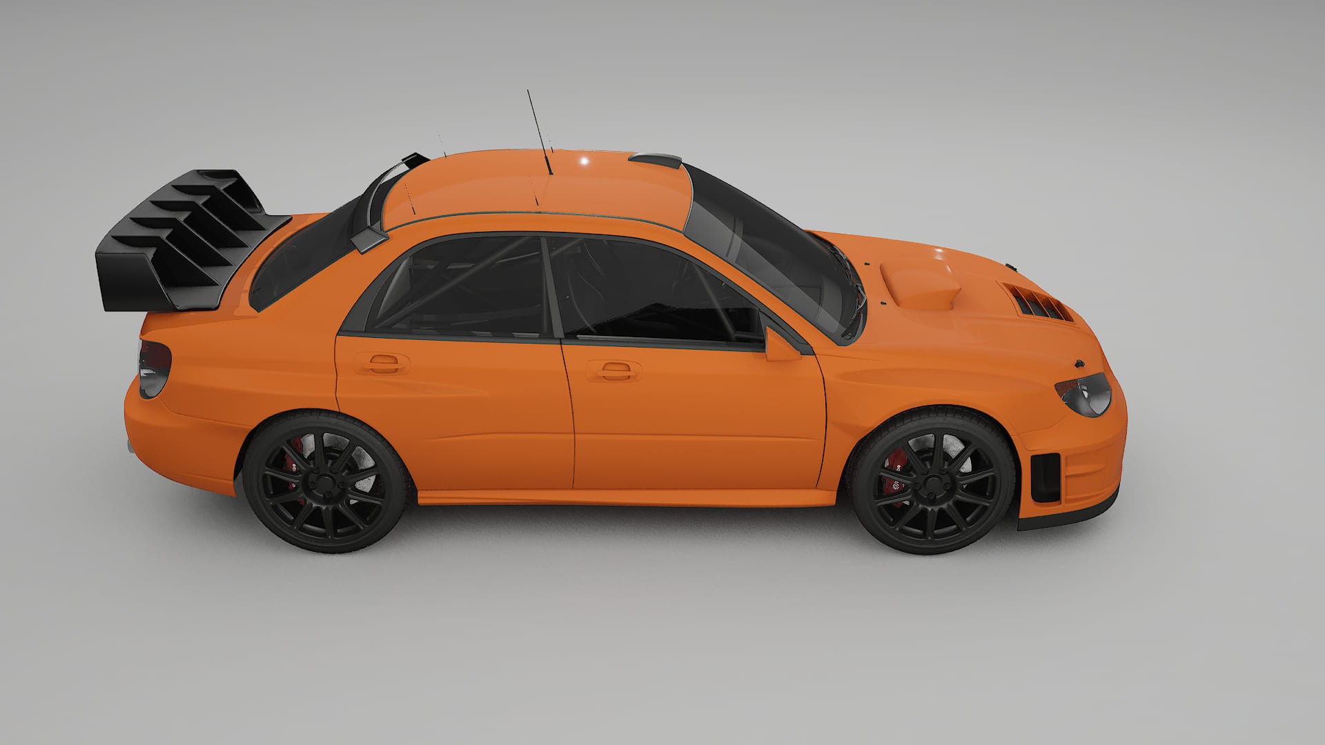 Subaru Impreza WRC GD Film de Protecție pentru Vopsea TPU | ROCKET PPF cu Schimbare de Culoare – Kit Complet Predecupat