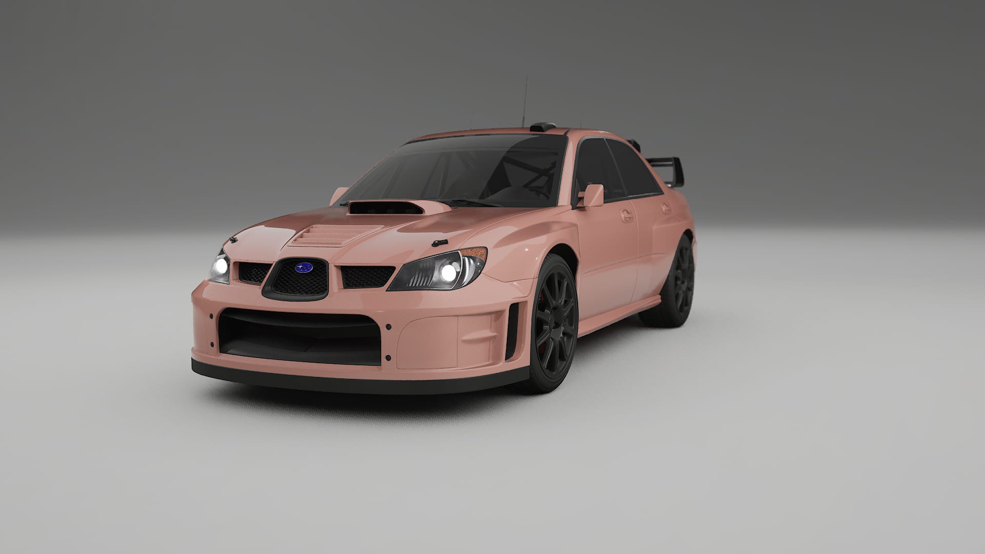 Subaru Impreza WRC GD Film de Protecție pentru Vopsea TPU | BLUSH PPF cu Schimbare de Culoare – Kit Complet Predecupat