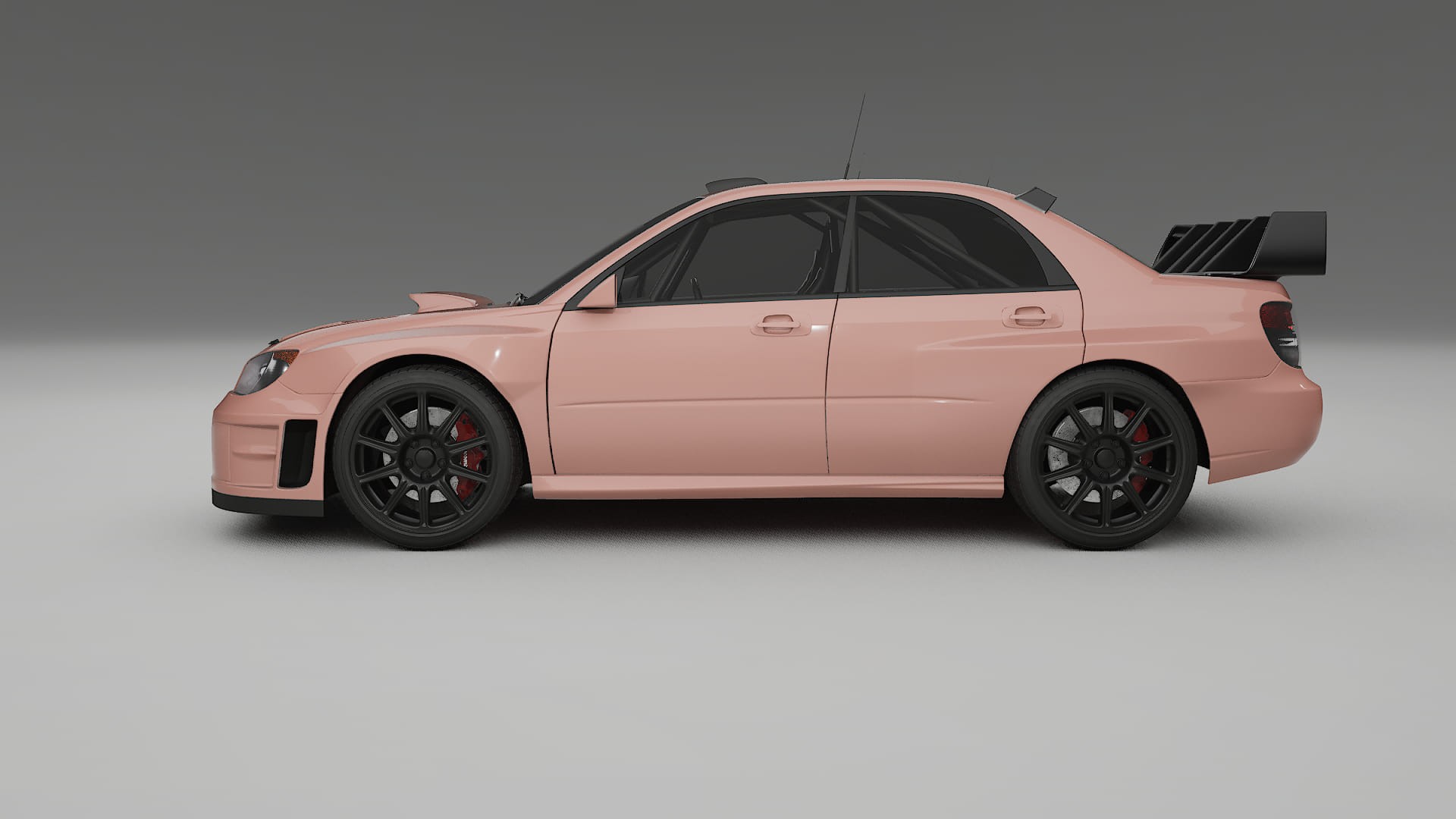 Subaru Impreza WRC GD Film de Protecție pentru Vopsea TPU | BLUSH PPF cu Schimbare de Culoare – Kit Complet Predecupat