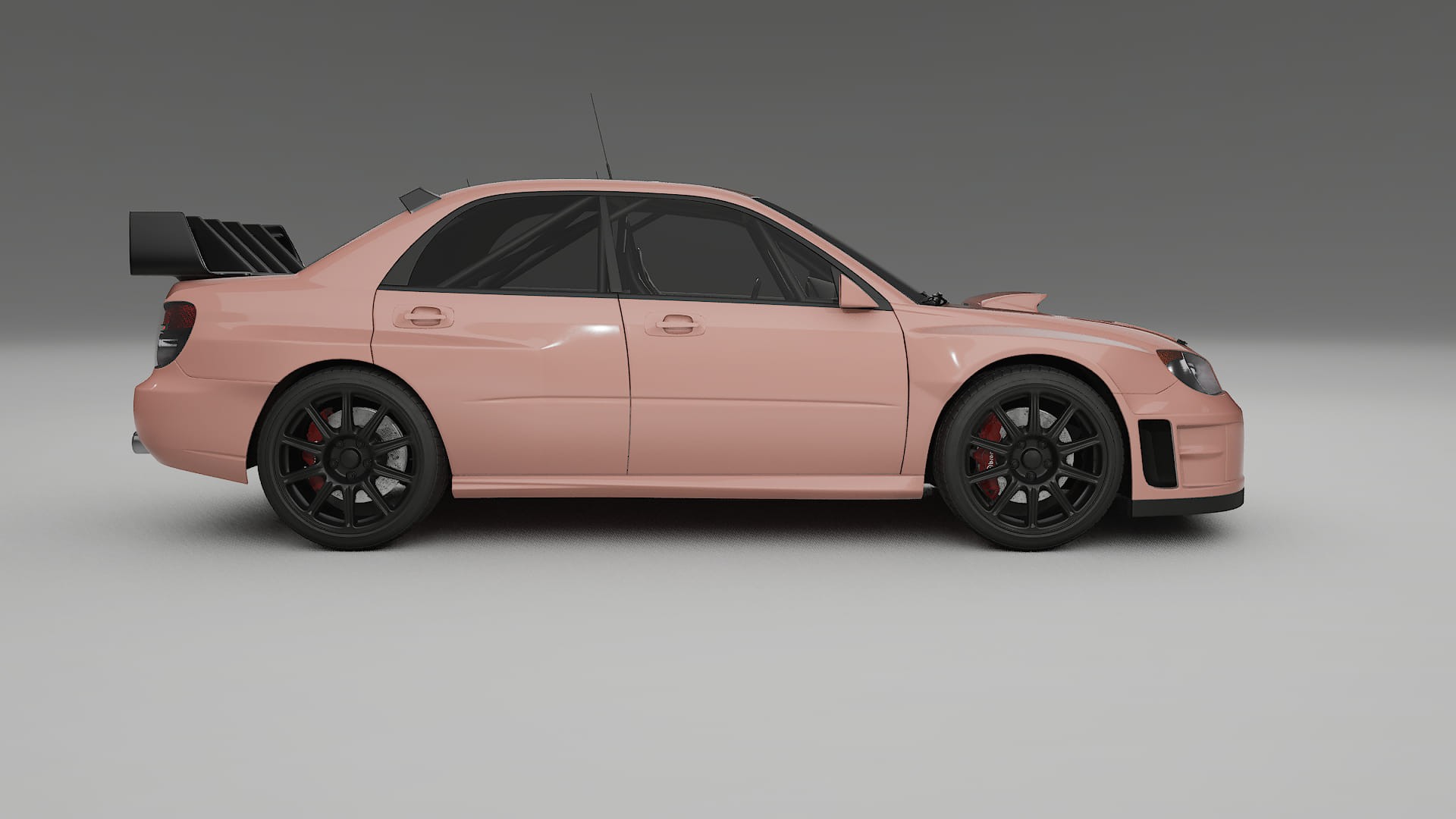 Subaru Impreza WRC GD Film de Protecție pentru Vopsea TPU | BLUSH PPF cu Schimbare de Culoare – Kit Complet Predecupat