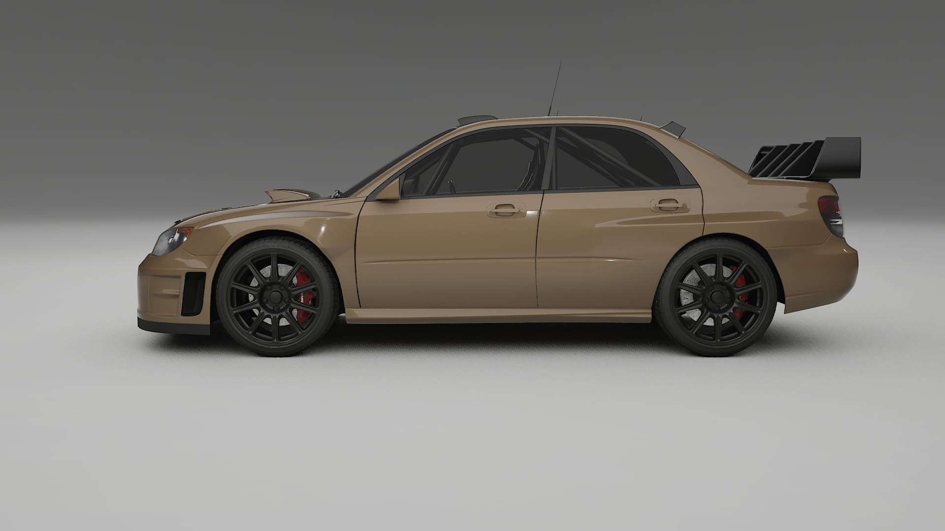 Subaru Impreza WRC GD Film de Protecție pentru Vopsea TPU | SAHARA PPF cu Schimbare de Culoare – Kit Complet Predecupat