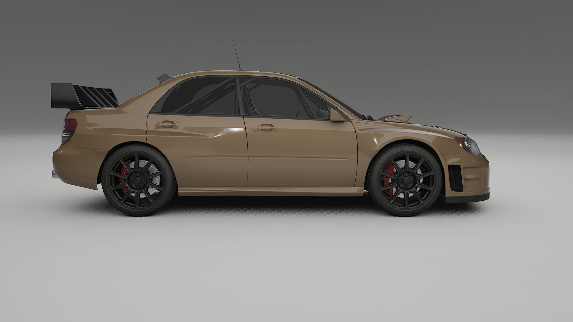 Subaru Impreza WRC GD Film de Protecție pentru Vopsea TPU | SAHARA PPF cu Schimbare de Culoare – Kit Complet Predecupat