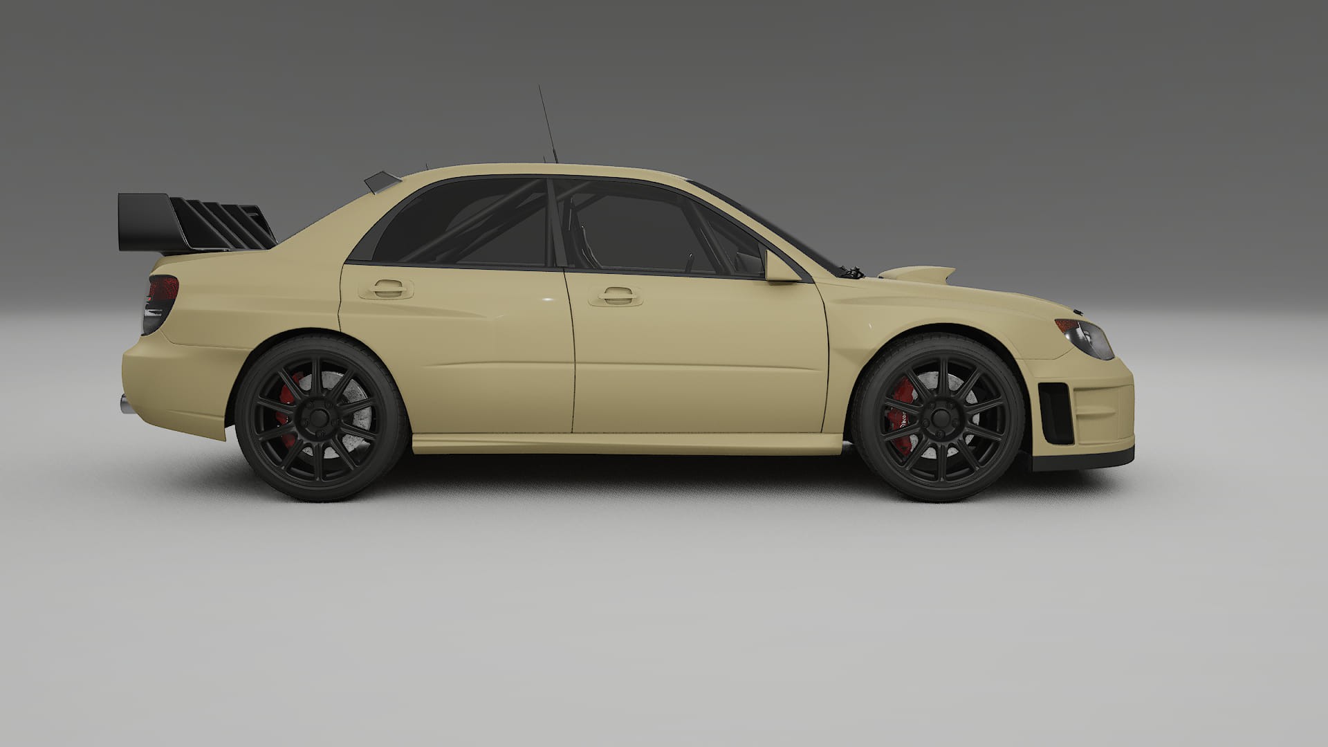 Subaru Impreza WRC GD Film de Protecție pentru Vopsea TPU | SAND PPF cu Schimbare de Culoare – Kit Complet Predecupat