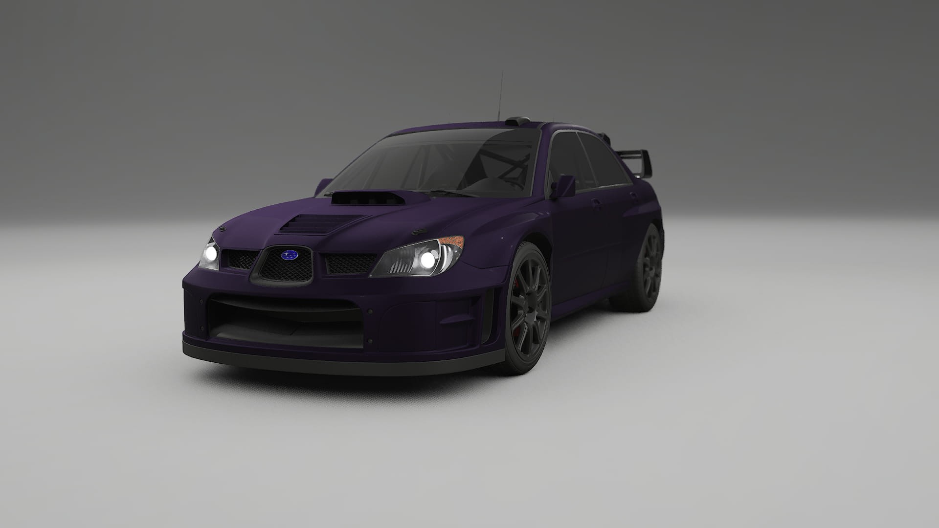 Subaru Impreza WRC GD Film de Protecție pentru Vopsea TPU | VIOLET PPF cu Schimbare de Culoare – Kit Complet Predecupat