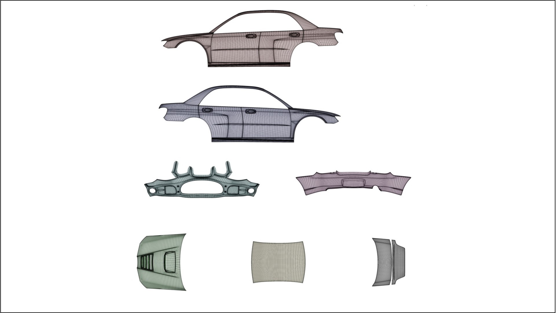 Subaru Impreza WRC GD Film de Protecție pentru Vopsea TPU | VIOLET PPF cu Schimbare de Culoare – Kit Complet Predecupat