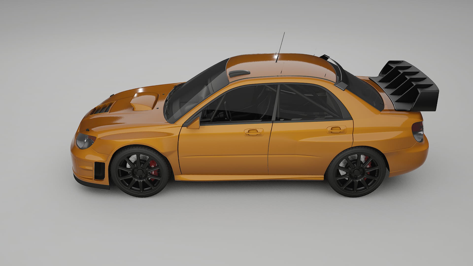 Subaru Impreza WRC GD Film de Protecție pentru Vopsea TPU | DAISY PPF cu Schimbare de Culoare – Kit Complet Predecupat