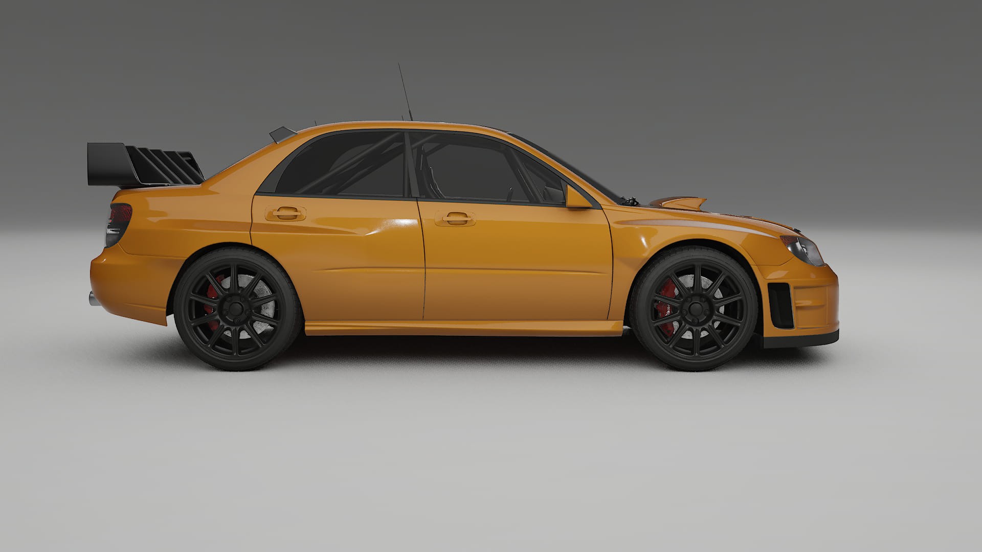 Subaru Impreza WRC GD Film de Protecție pentru Vopsea TPU | DAISY PPF cu Schimbare de Culoare – Kit Complet Predecupat