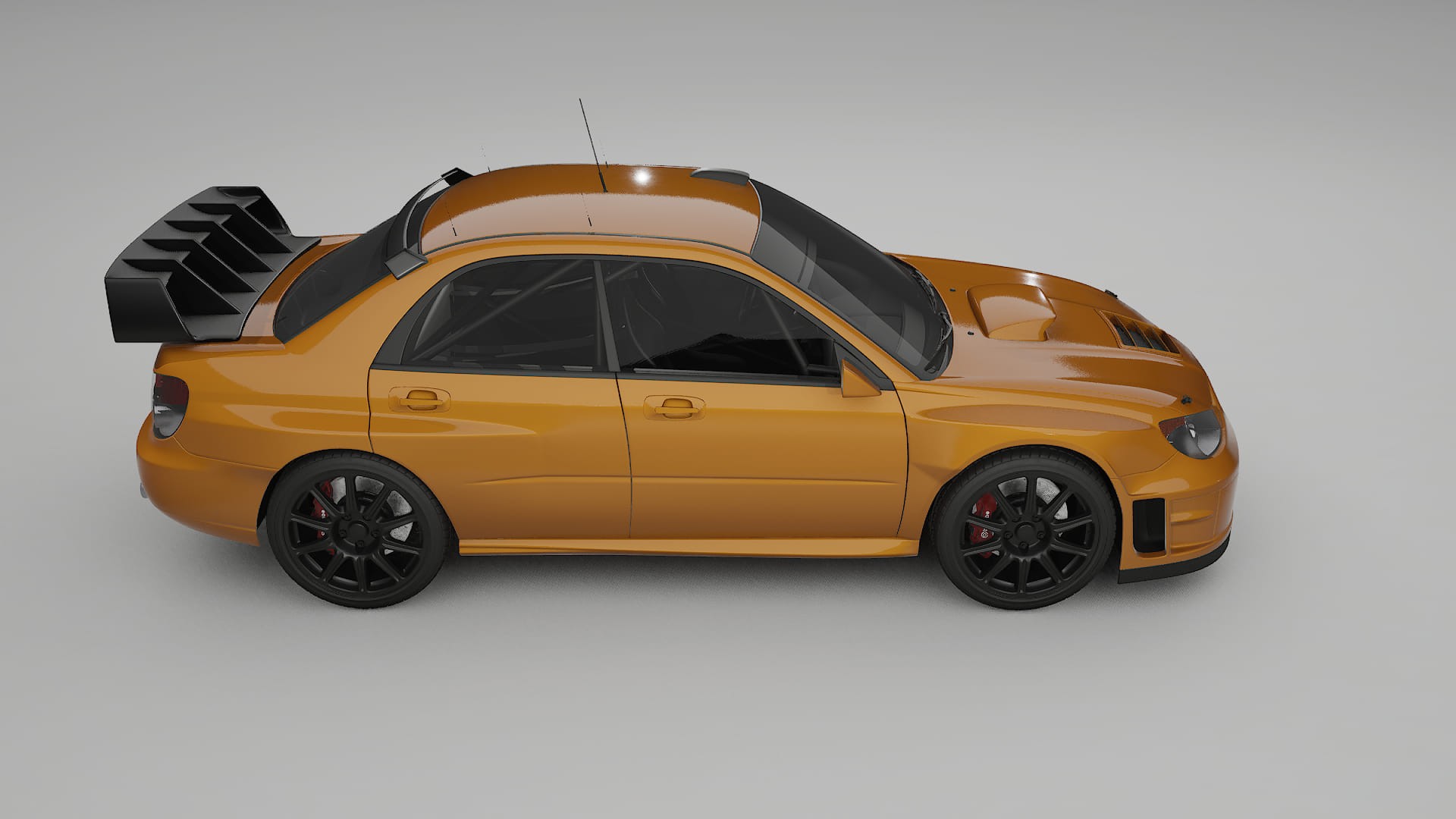 Subaru Impreza WRC GD Film de Protecție pentru Vopsea TPU | DAISY PPF cu Schimbare de Culoare – Kit Complet Predecupat