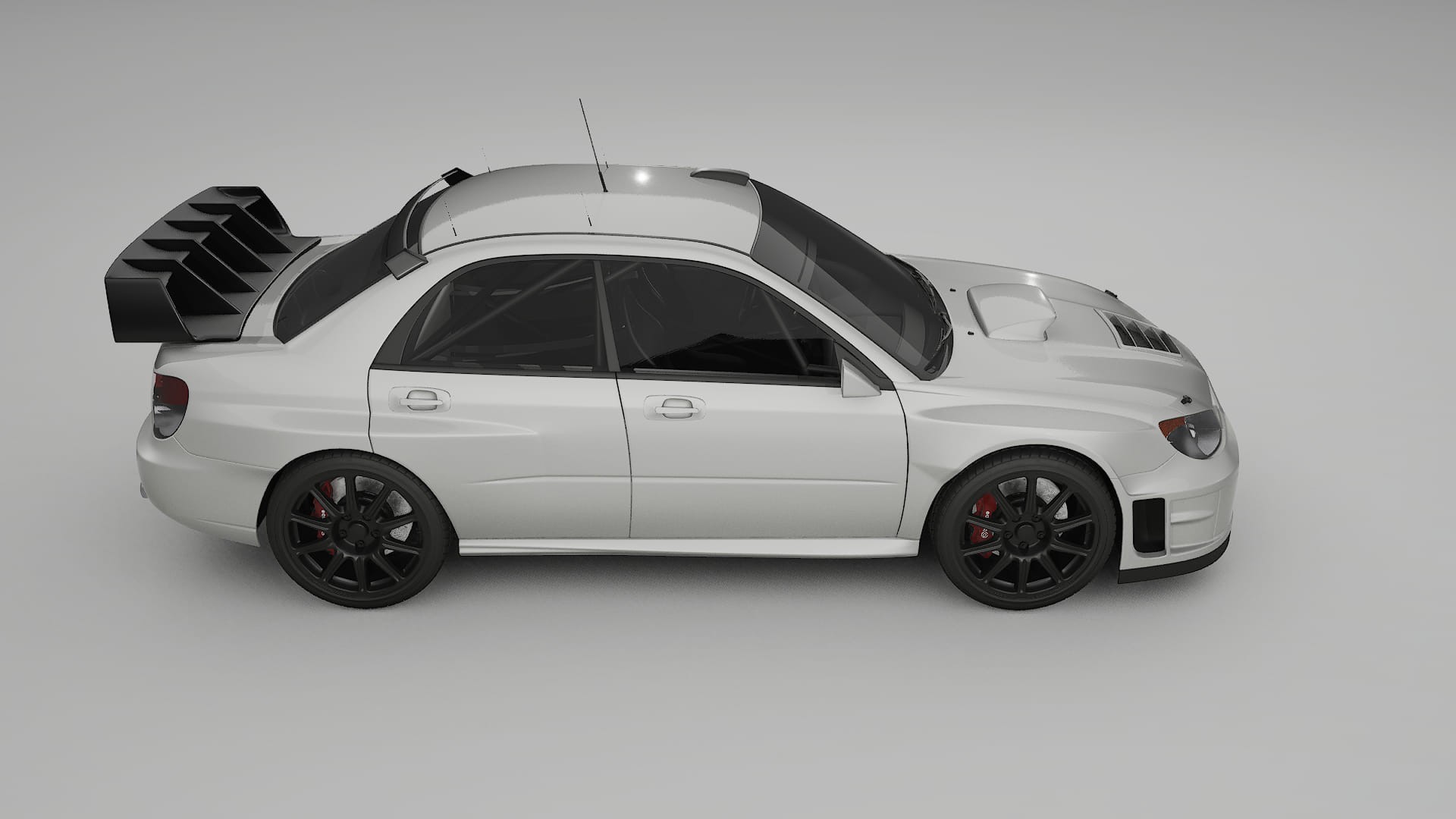 Subaru Impreza WRC GD Film de Protecție pentru Vopsea TPU | PEARL PPF cu Schimbare de Culoare – Kit Complet Predecupat