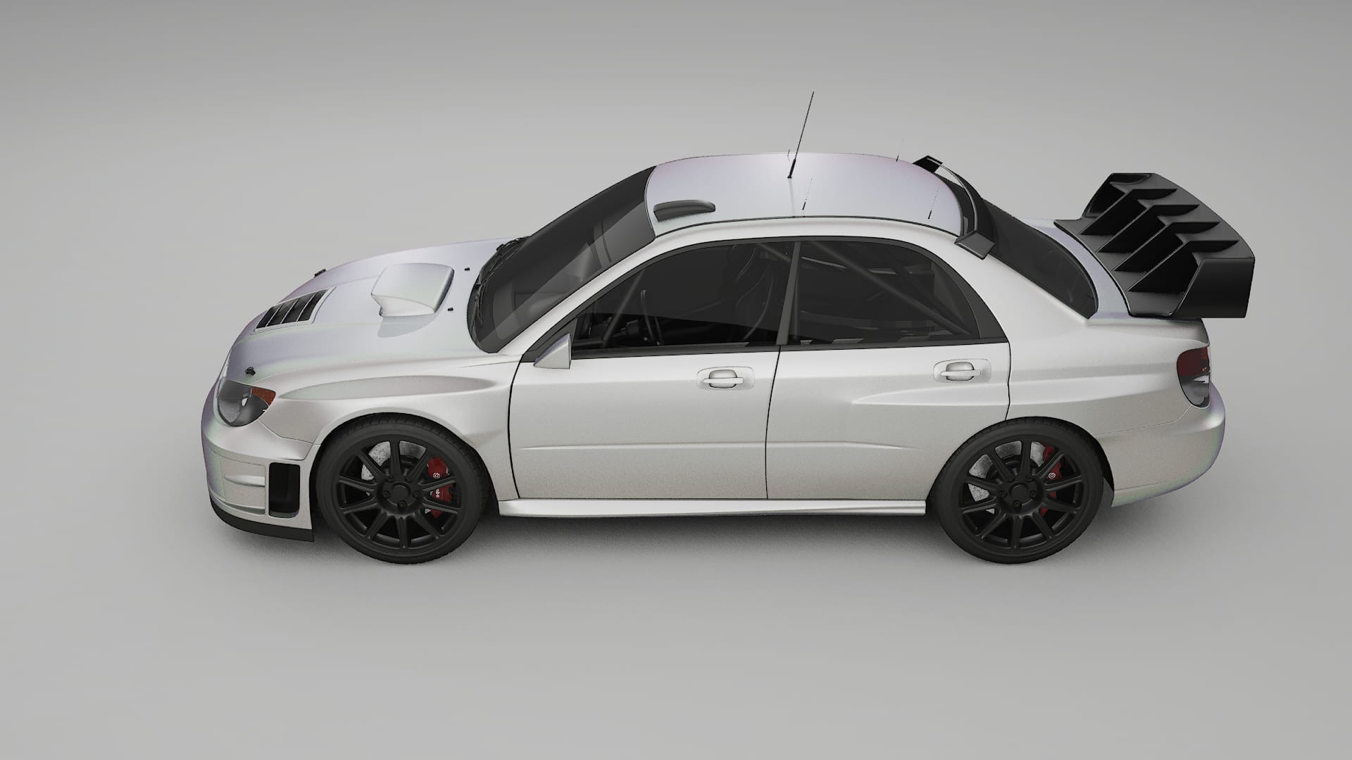 Subaru Impreza WRC GD Film de Protecție pentru Vopsea TPU | NEBULA PPF cu Schimbare de Culoare – Kit Complet Predecupat