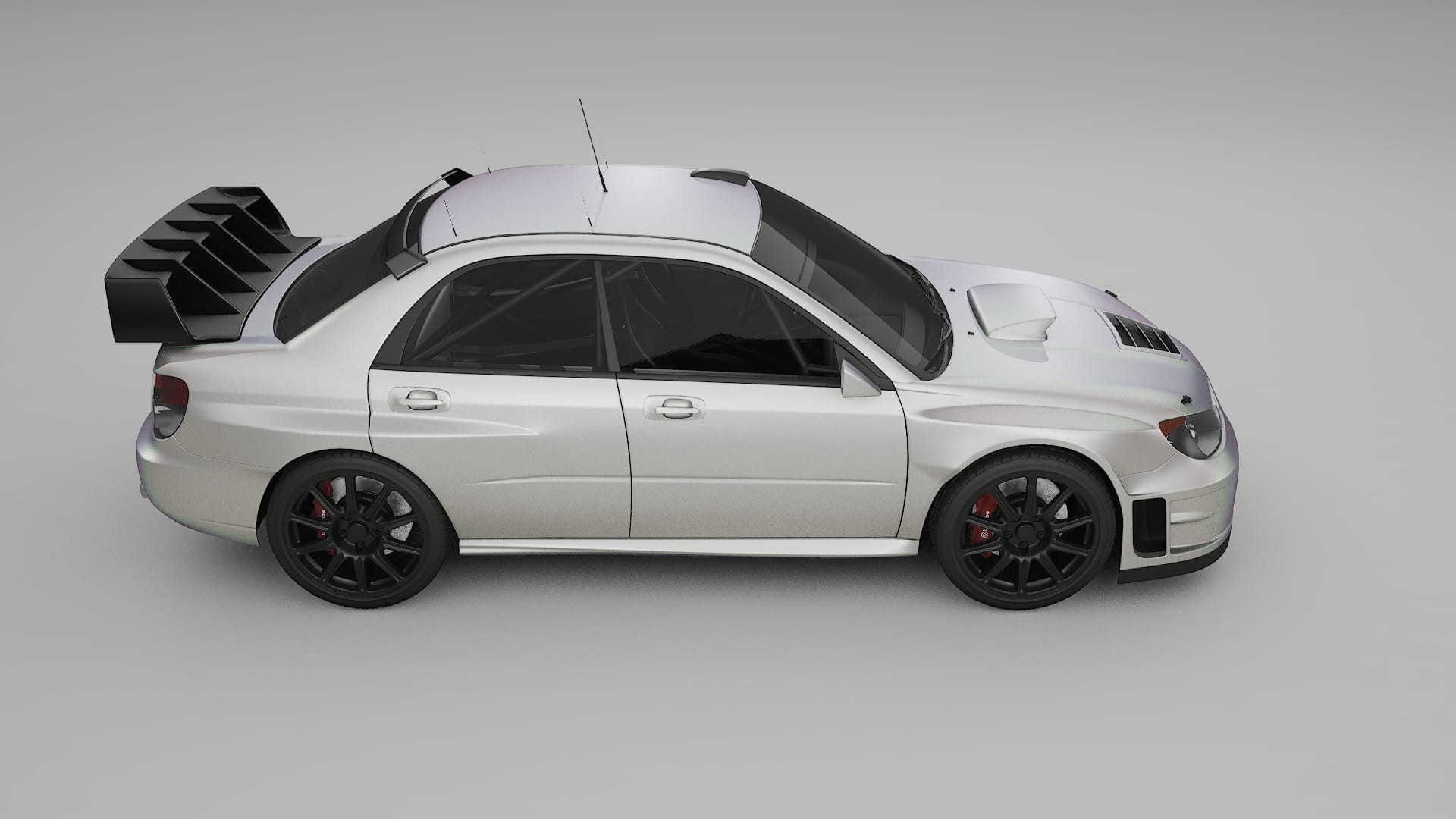 Subaru Impreza WRC GD Film de Protecție pentru Vopsea TPU | NEBULA PPF cu Schimbare de Culoare – Kit Complet Predecupat