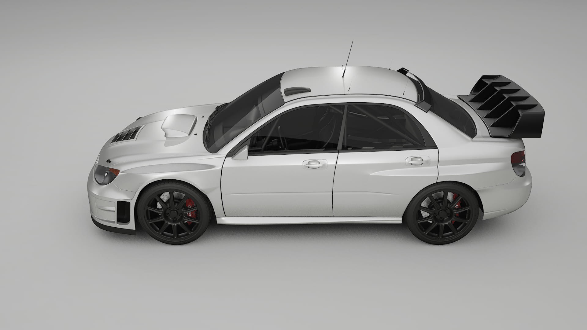 Subaru Impreza WRC GD Film de Protecție pentru Vopsea TPU | OPAL PPF cu Schimbare de Culoare – Kit Complet Predecupat