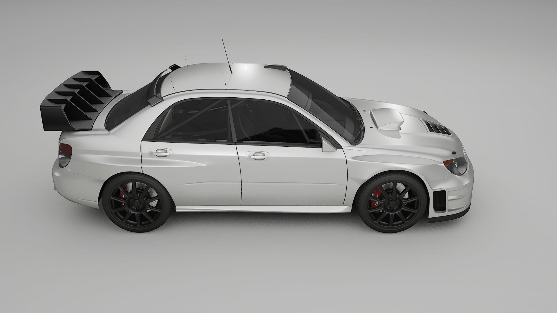 Subaru Impreza WRC GD Film de Protecție pentru Vopsea TPU | OPAL PPF cu Schimbare de Culoare – Kit Complet Predecupat