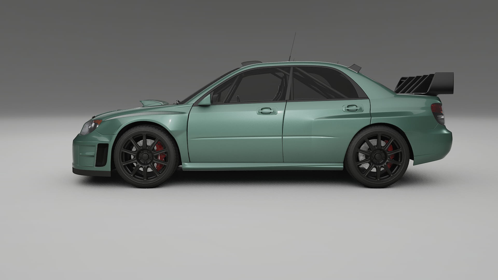 Subaru Impreza WRC GD Film de Protecție pentru Vopsea TPU | EVERGREEN PPF cu Schimbare de Culoare – Kit Complet Predecupat