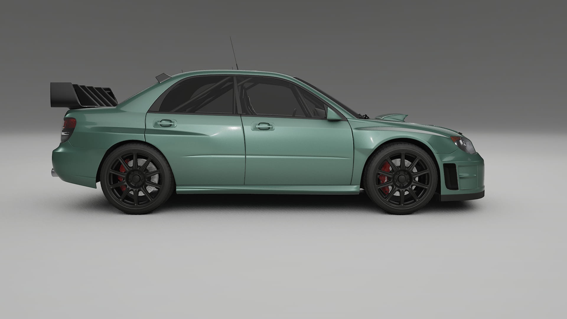 Subaru Impreza WRC GD Film de Protecție pentru Vopsea TPU | EVERGREEN PPF cu Schimbare de Culoare – Kit Complet Predecupat