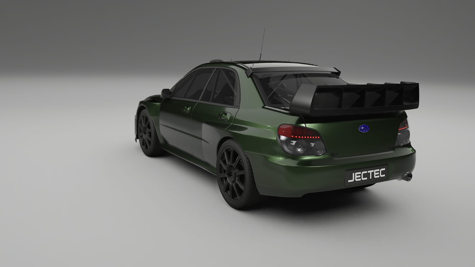 Subaru Impreza WRC GD Film de Protecție pentru Vopsea TPU | LAGOON PPF cu Schimbare de Culoare – Kit Complet Predecupat