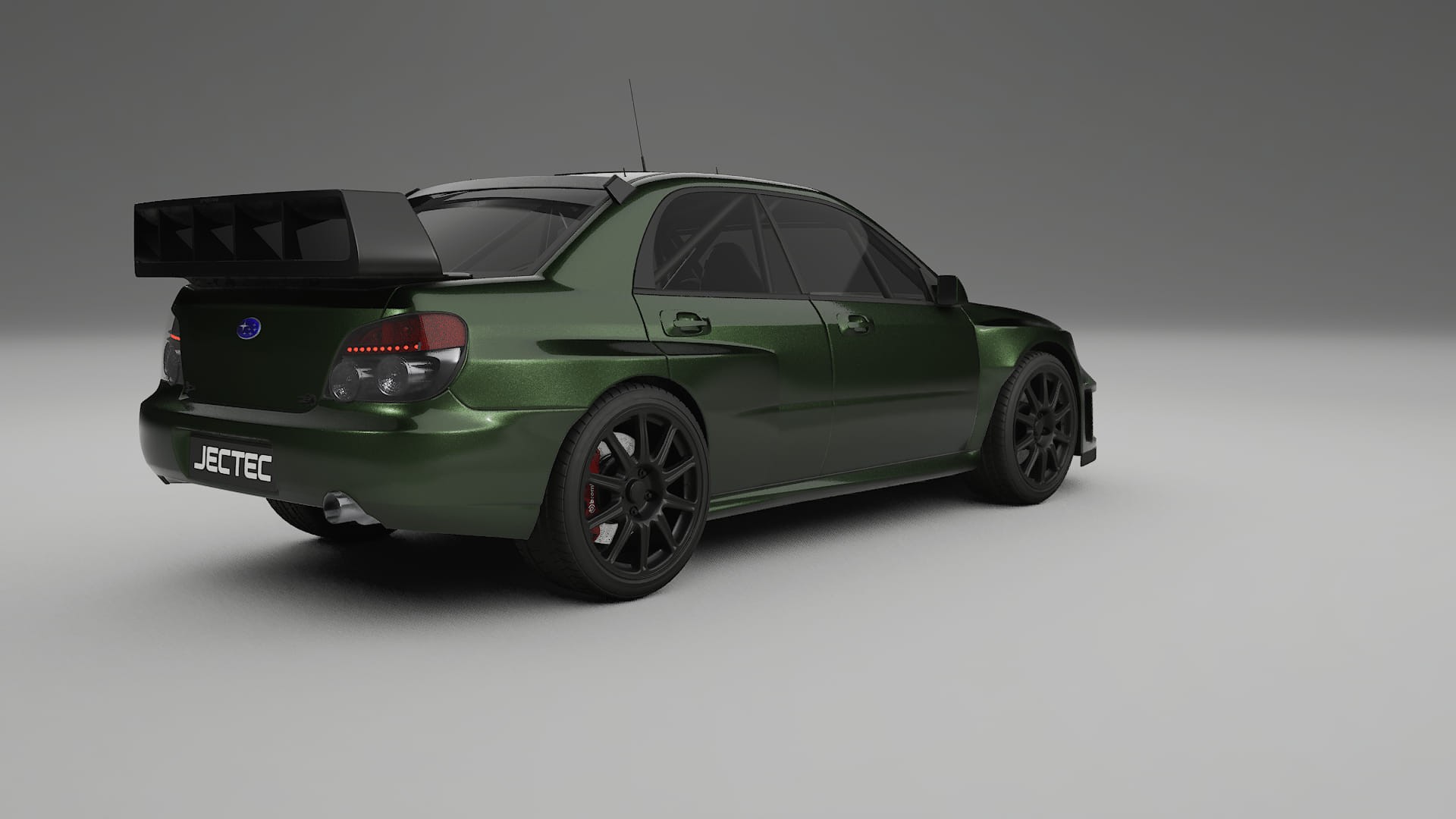 Subaru Impreza WRC GD Film de Protecție pentru Vopsea TPU | LAGOON PPF cu Schimbare de Culoare – Kit Complet Predecupat