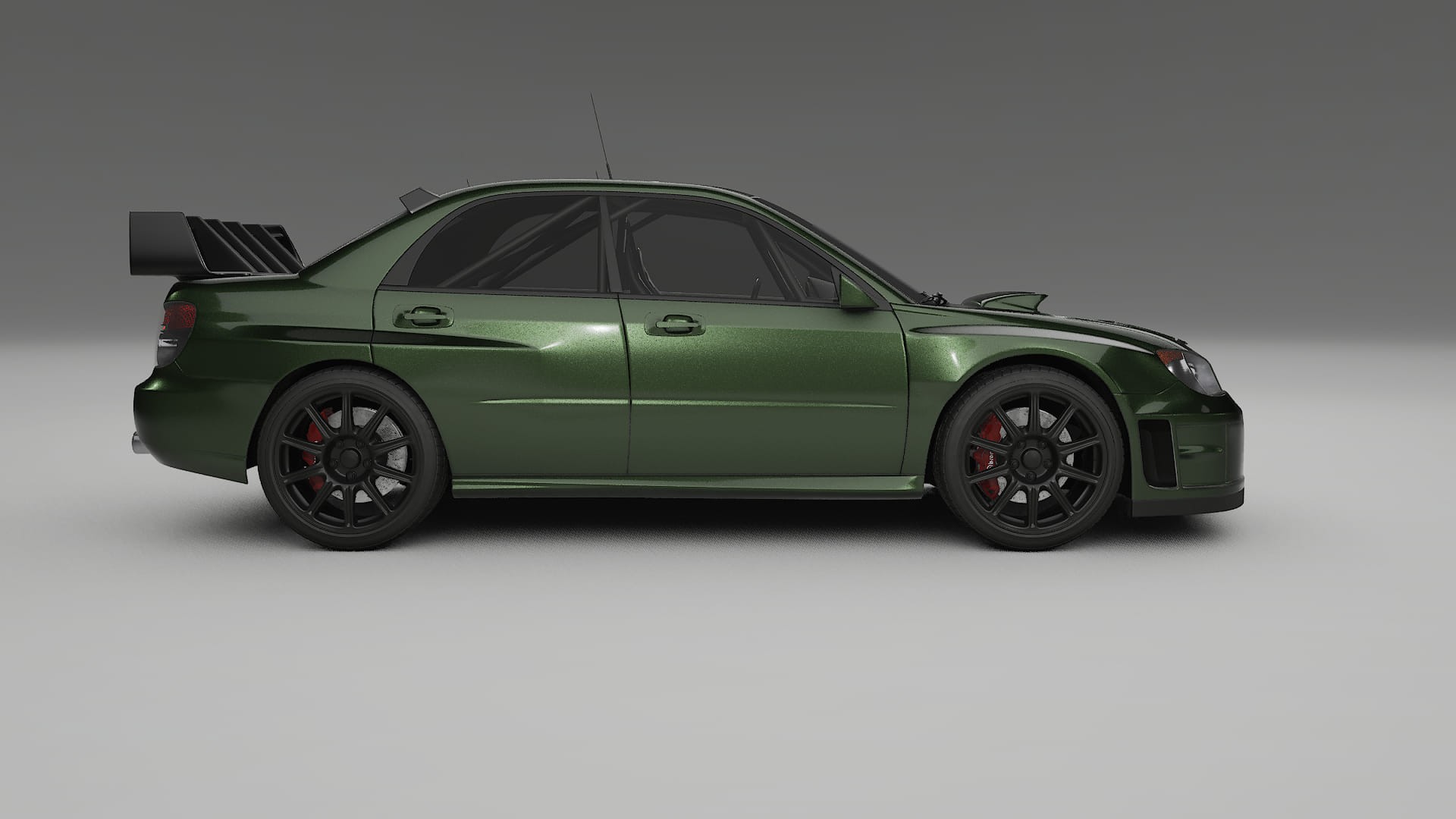 Subaru Impreza WRC GD Film de Protecție pentru Vopsea TPU | LAGOON PPF cu Schimbare de Culoare – Kit Complet Predecupat