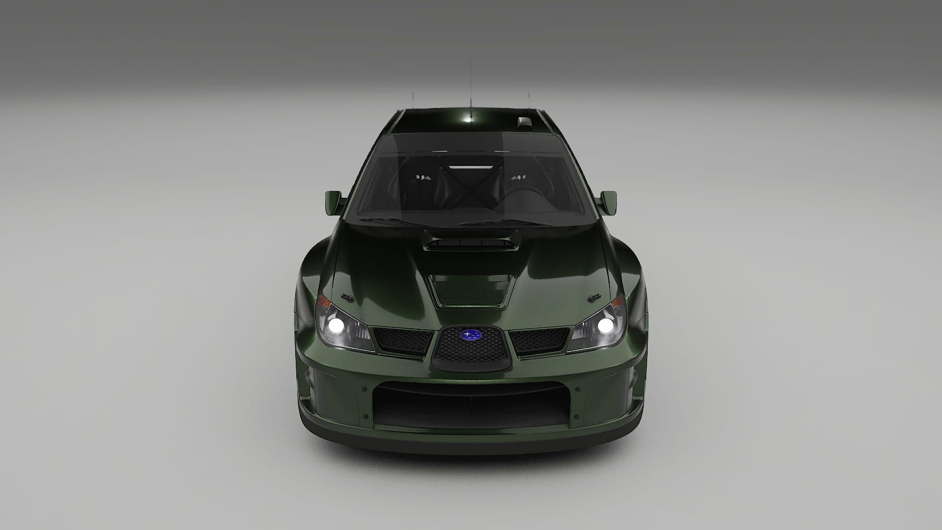 Subaru Impreza WRC GD Film de Protecție pentru Vopsea TPU | LAGOON PPF cu Schimbare de Culoare – Kit Complet Predecupat