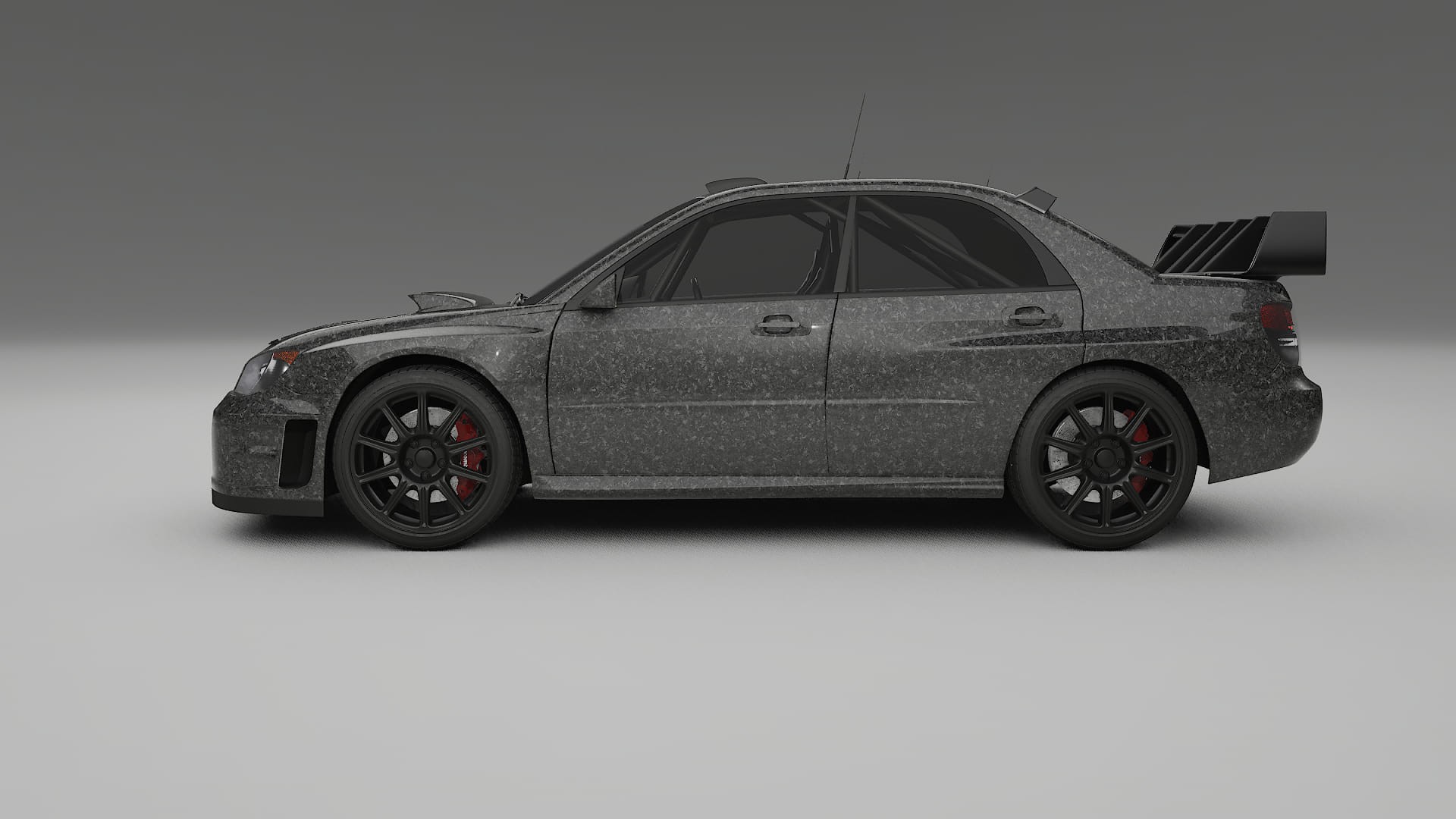 Subaru Impreza WRC GD Film de Protecție pentru Vopsea TPU | FORGED S PPF cu Schimbare de Culoare – Kit Complet Predecupat