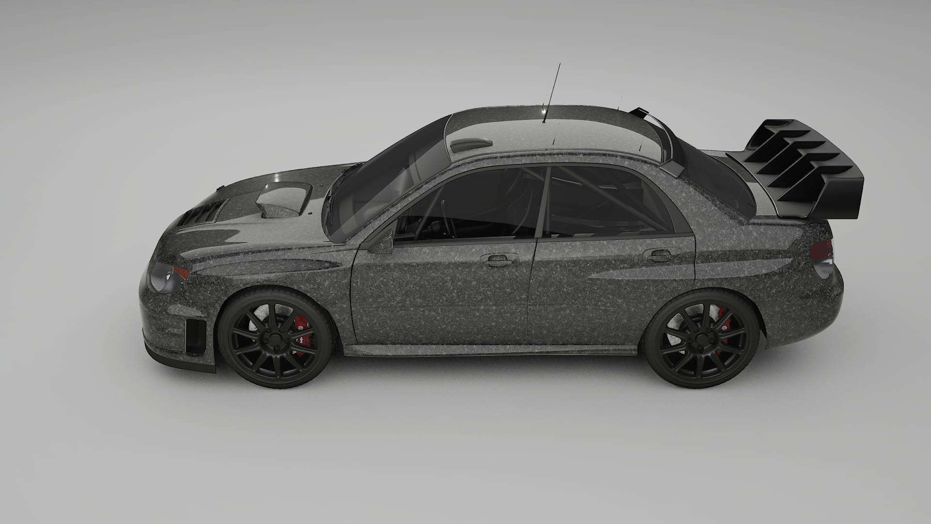 Subaru Impreza WRC GD Film de Protecție pentru Vopsea TPU | FORGED S PPF cu Schimbare de Culoare – Kit Complet Predecupat