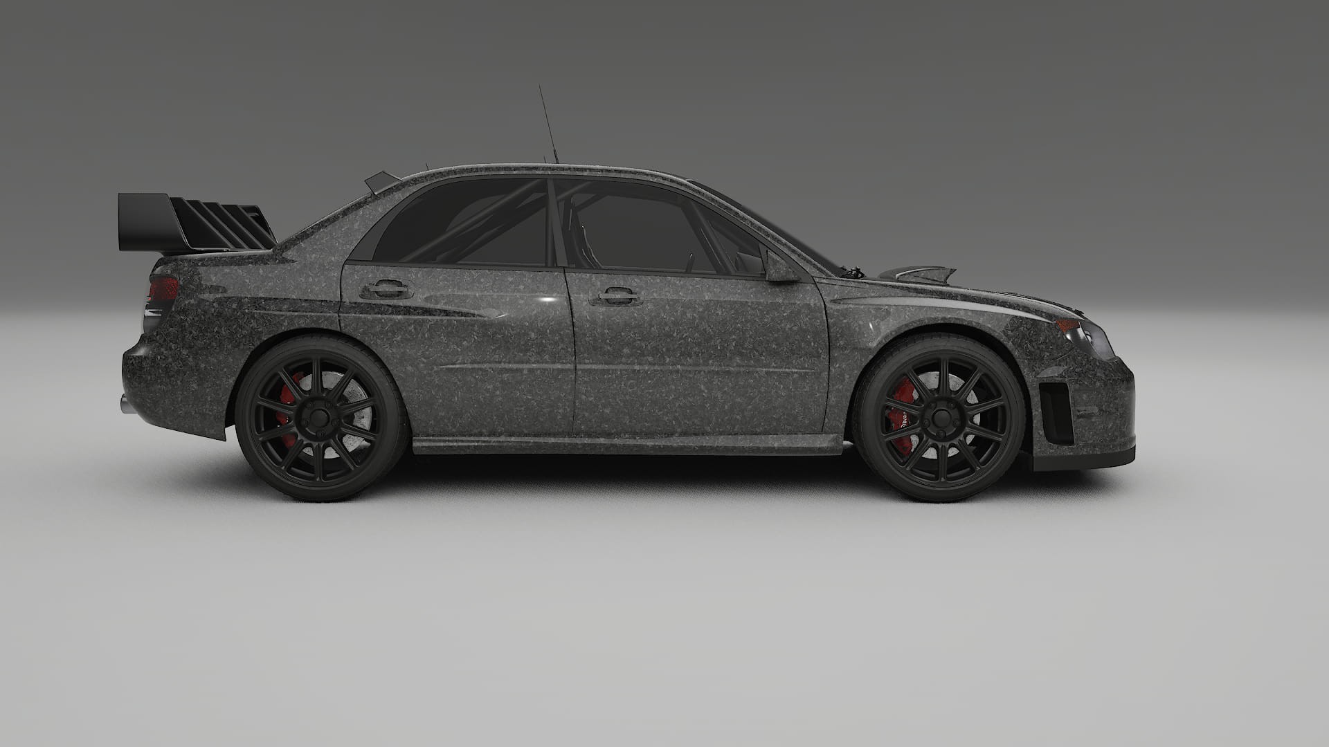 Subaru Impreza WRC GD Film de Protecție pentru Vopsea TPU | FORGED S PPF cu Schimbare de Culoare – Kit Complet Predecupat