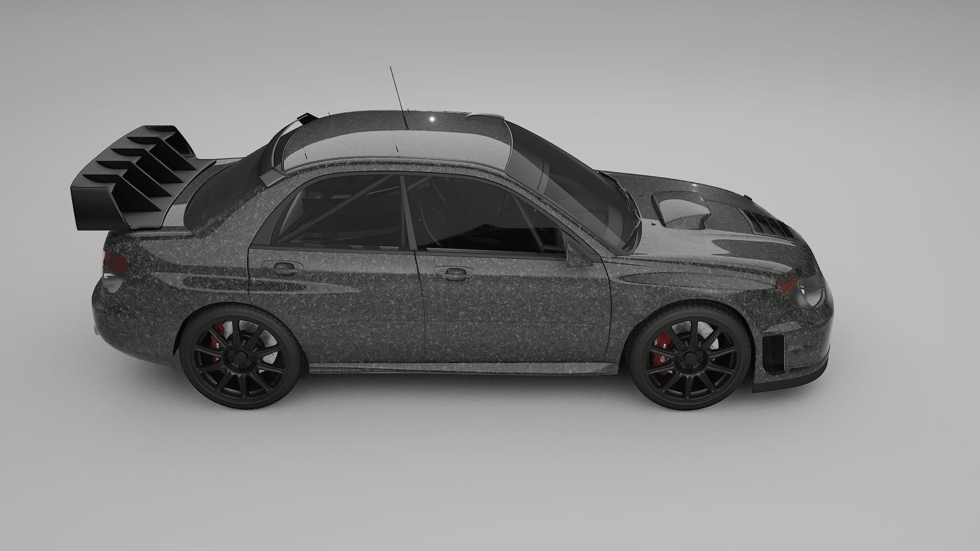 Subaru Impreza WRC GD Film de Protecție pentru Vopsea TPU | FORGED S PPF cu Schimbare de Culoare – Kit Complet Predecupat